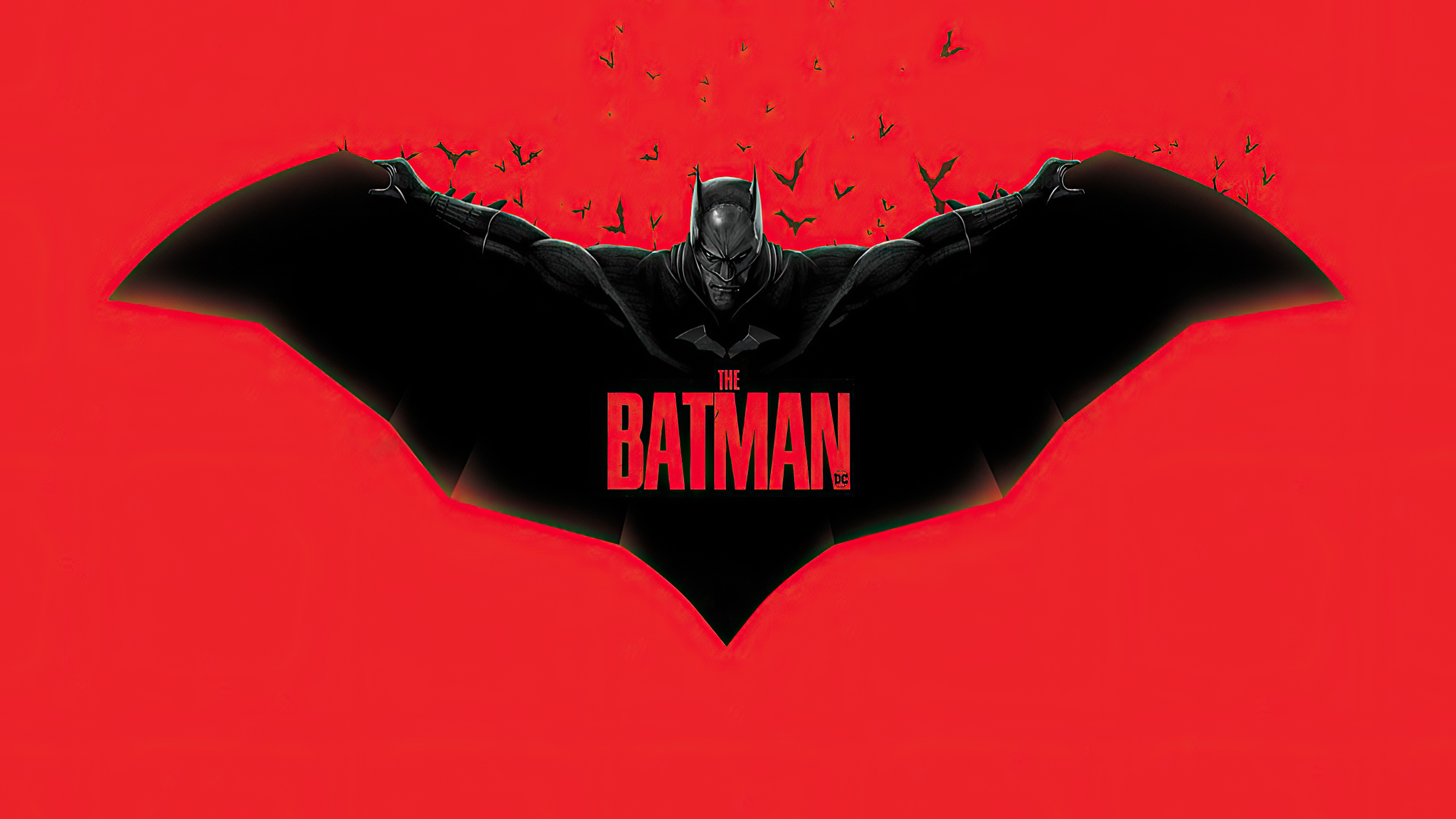 The Batman artwork 4K HD Wallpaper