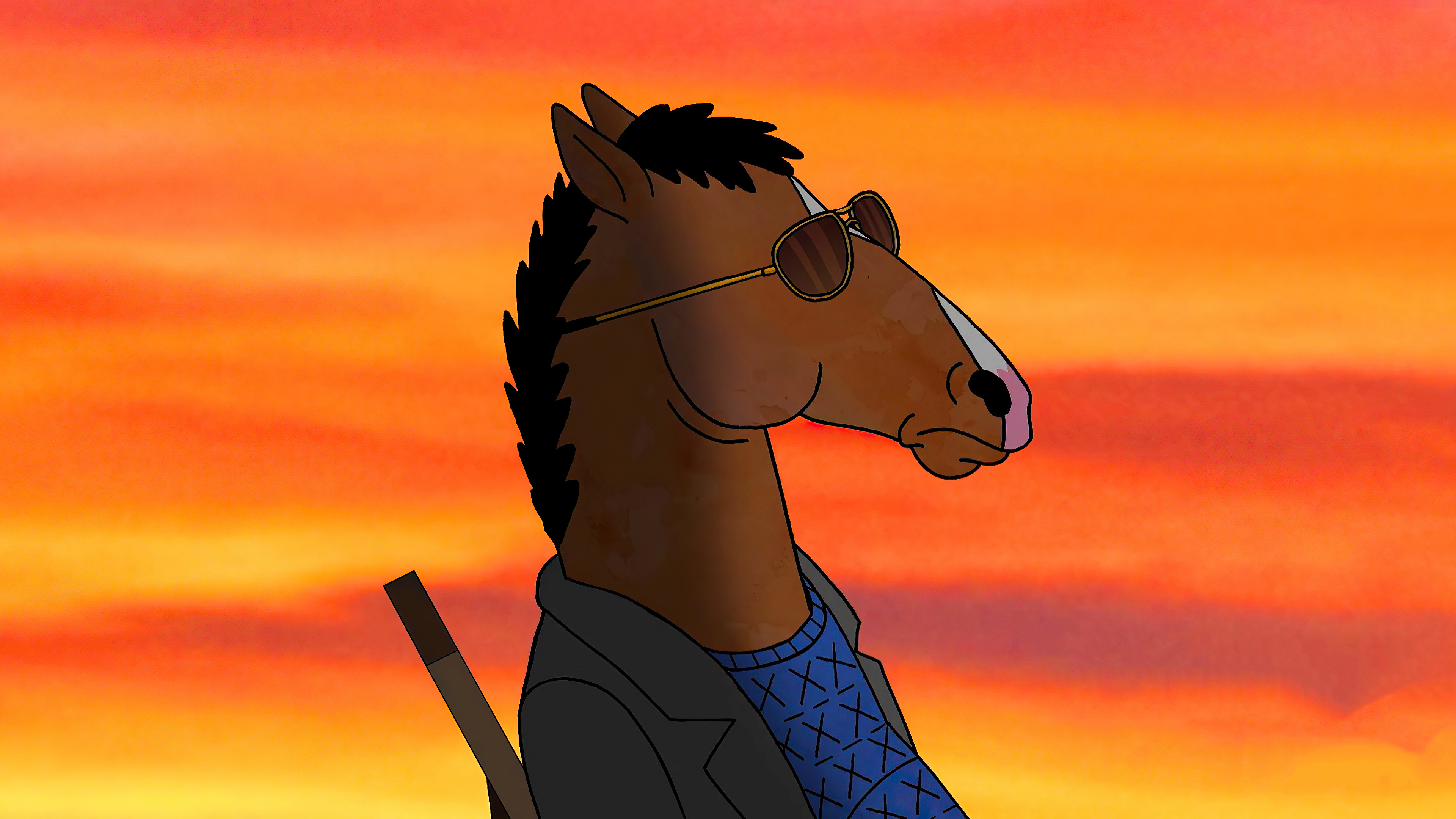 Bojack Horseman from Bojack Horseman 4K HD Wallpaper