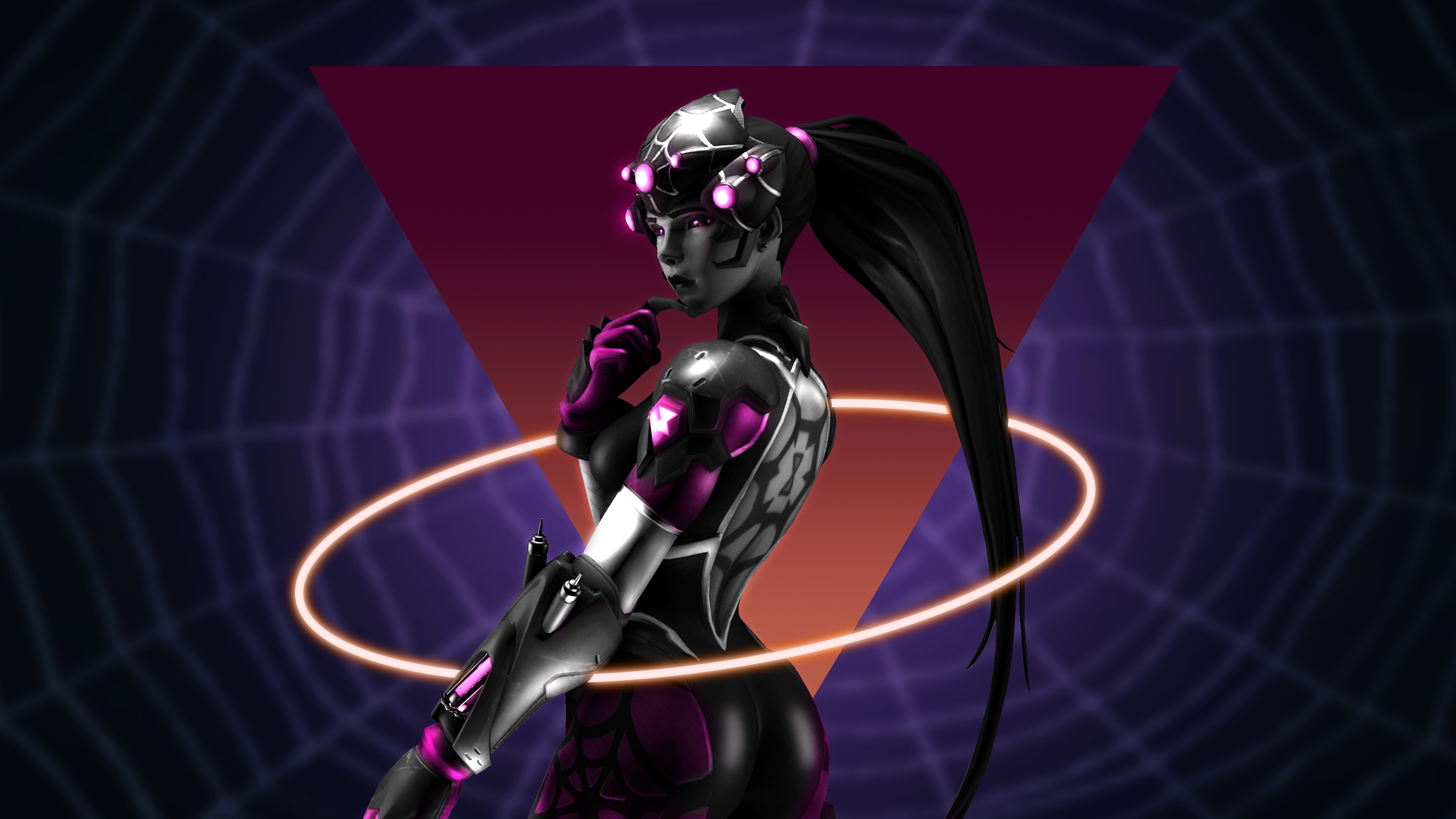 Widowmaker from Overwatch 4K HD Wallpaper