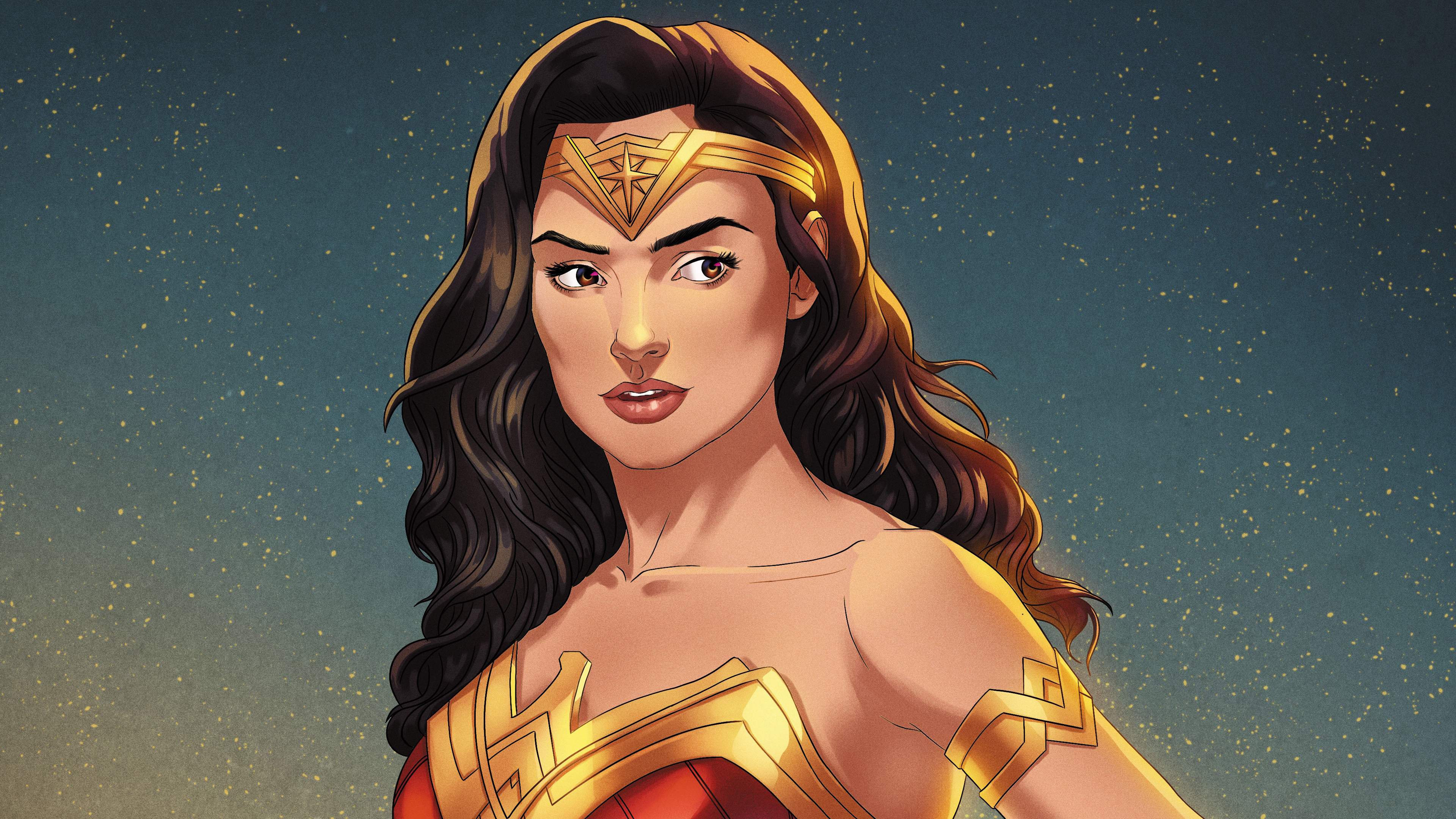 Wonder Woman Artwork 4K HD Wallpaper