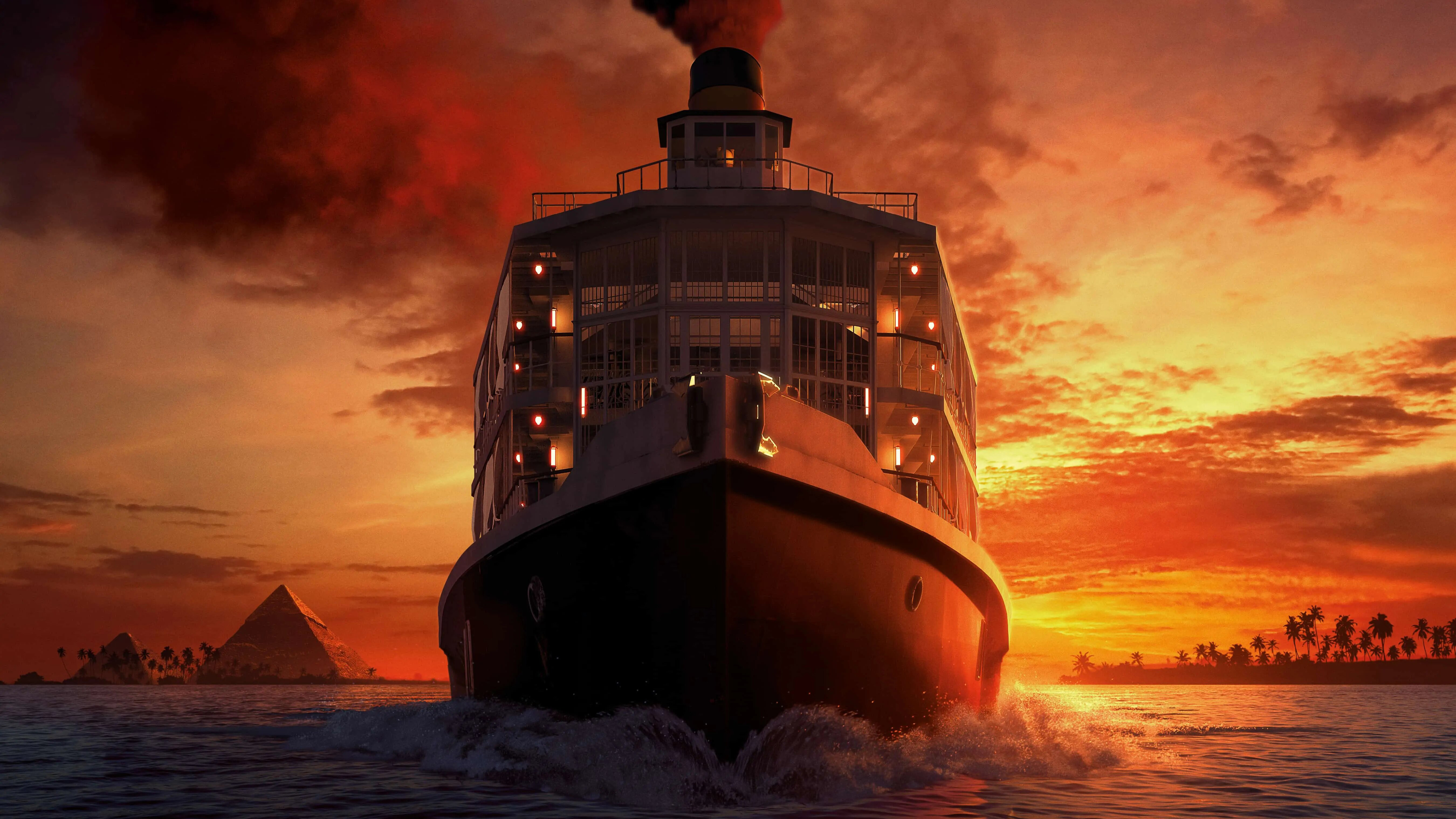 Death on the Nile movie poster HD Wallpaper