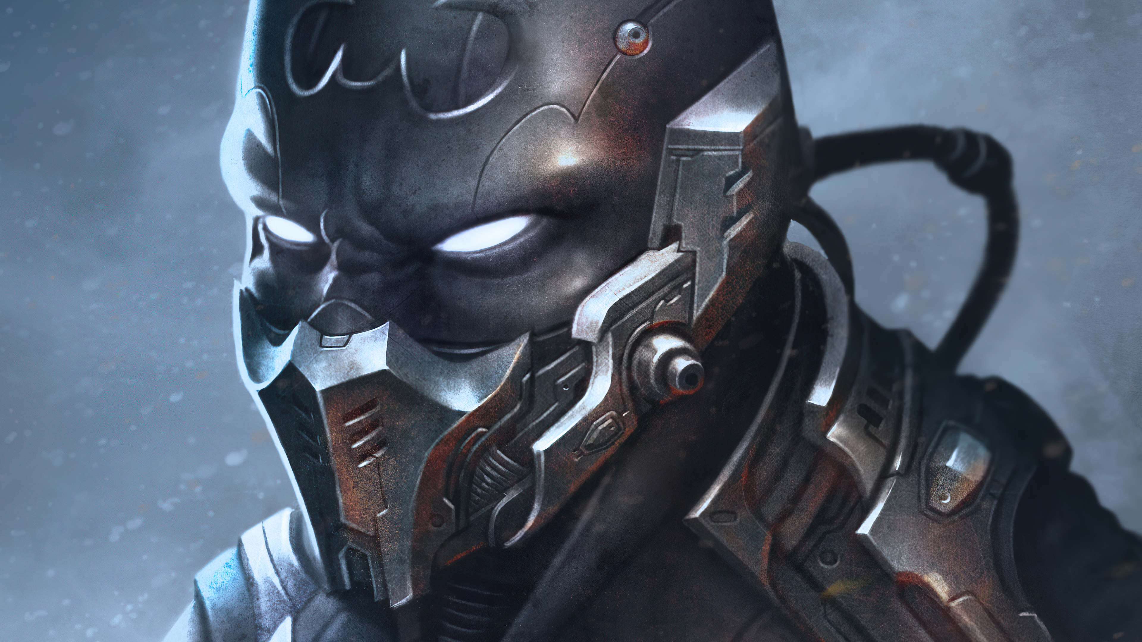 Artwork of Batman from DC Comics HD Wallpaper