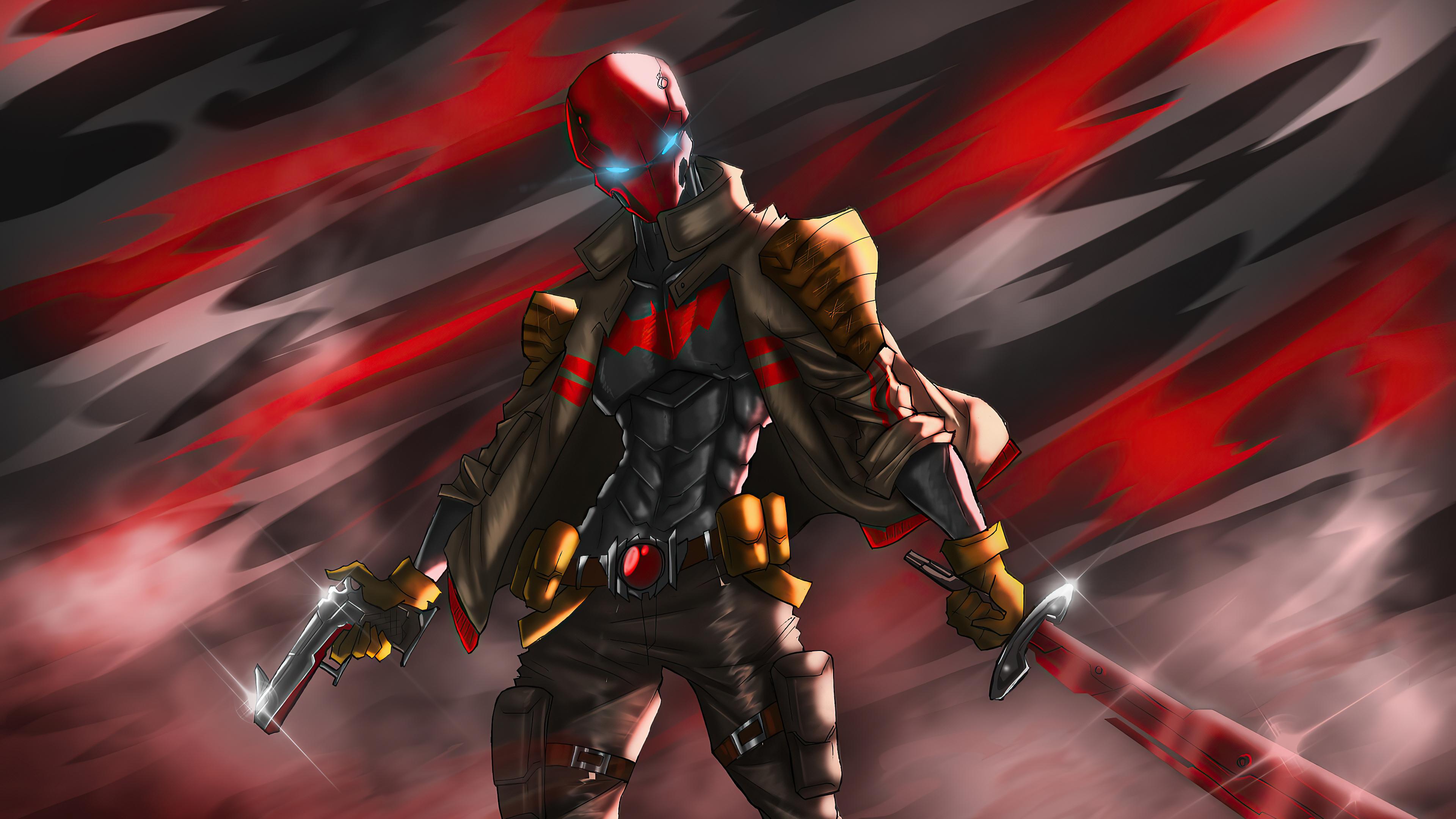 Red Hood from DC Comics artwork HD Wallpaper