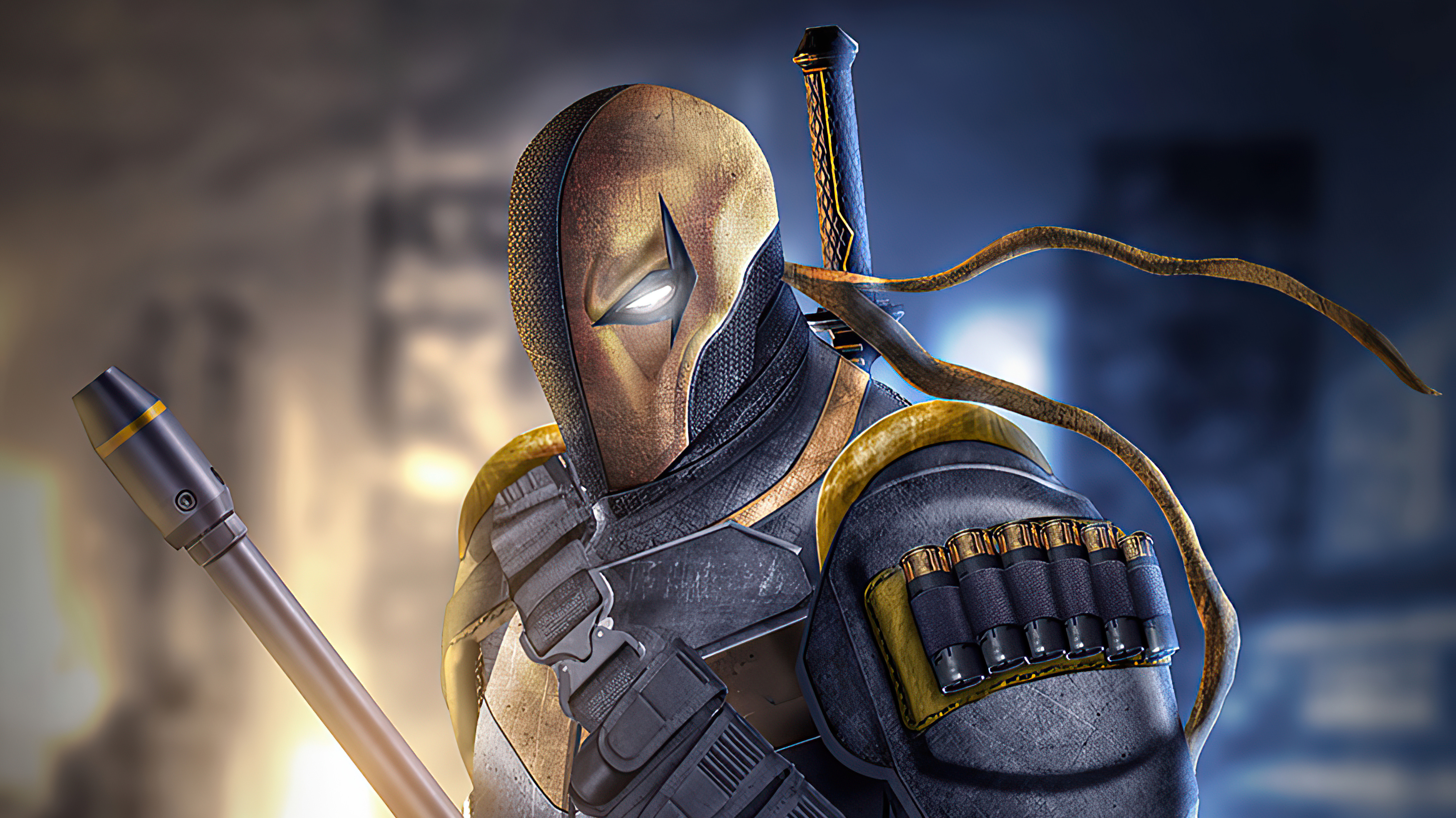 Deathstroke from DC Comics artwork HD Wallpaper