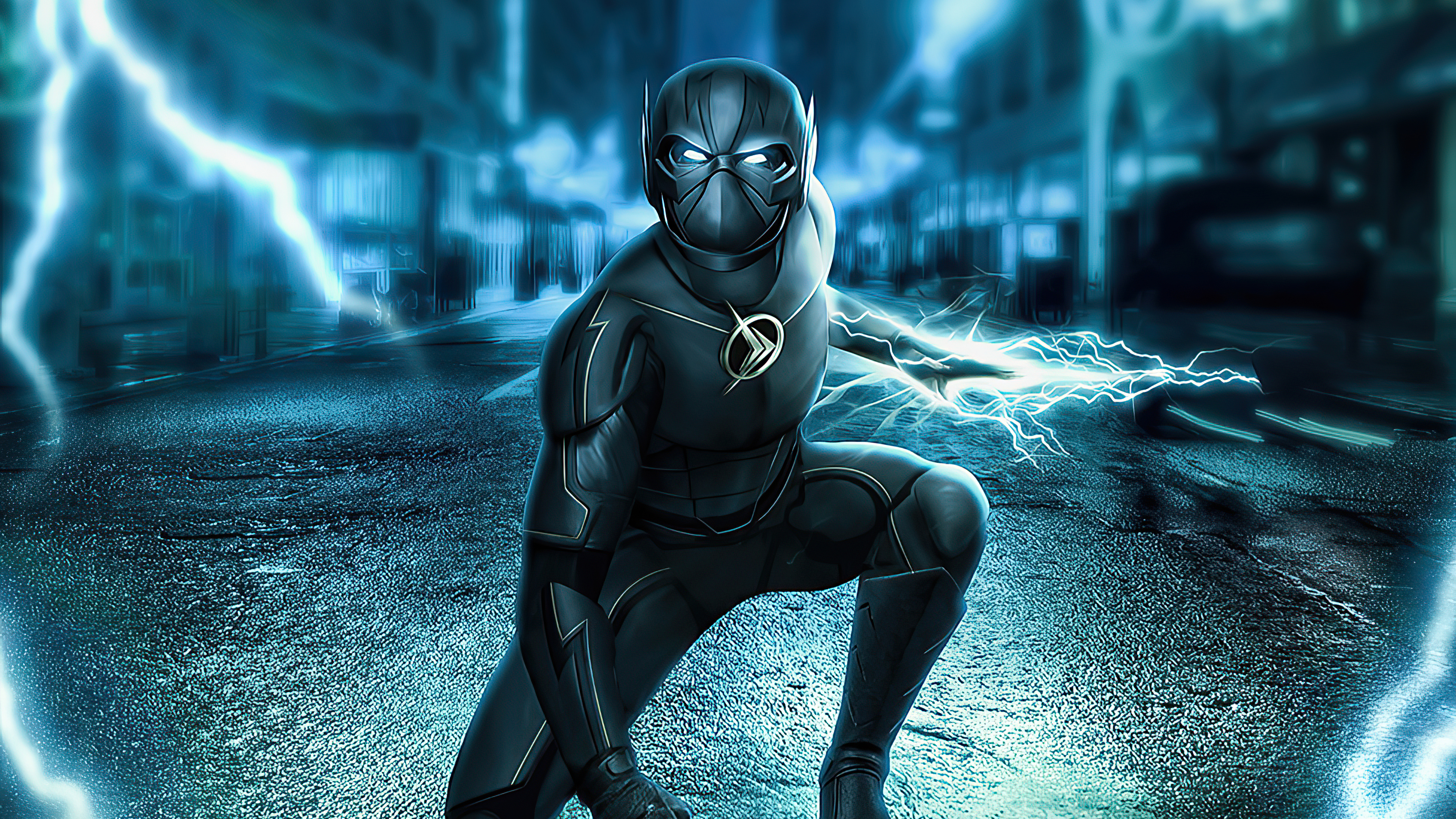 Black Flash from The Flash artwork HD Wallpaper