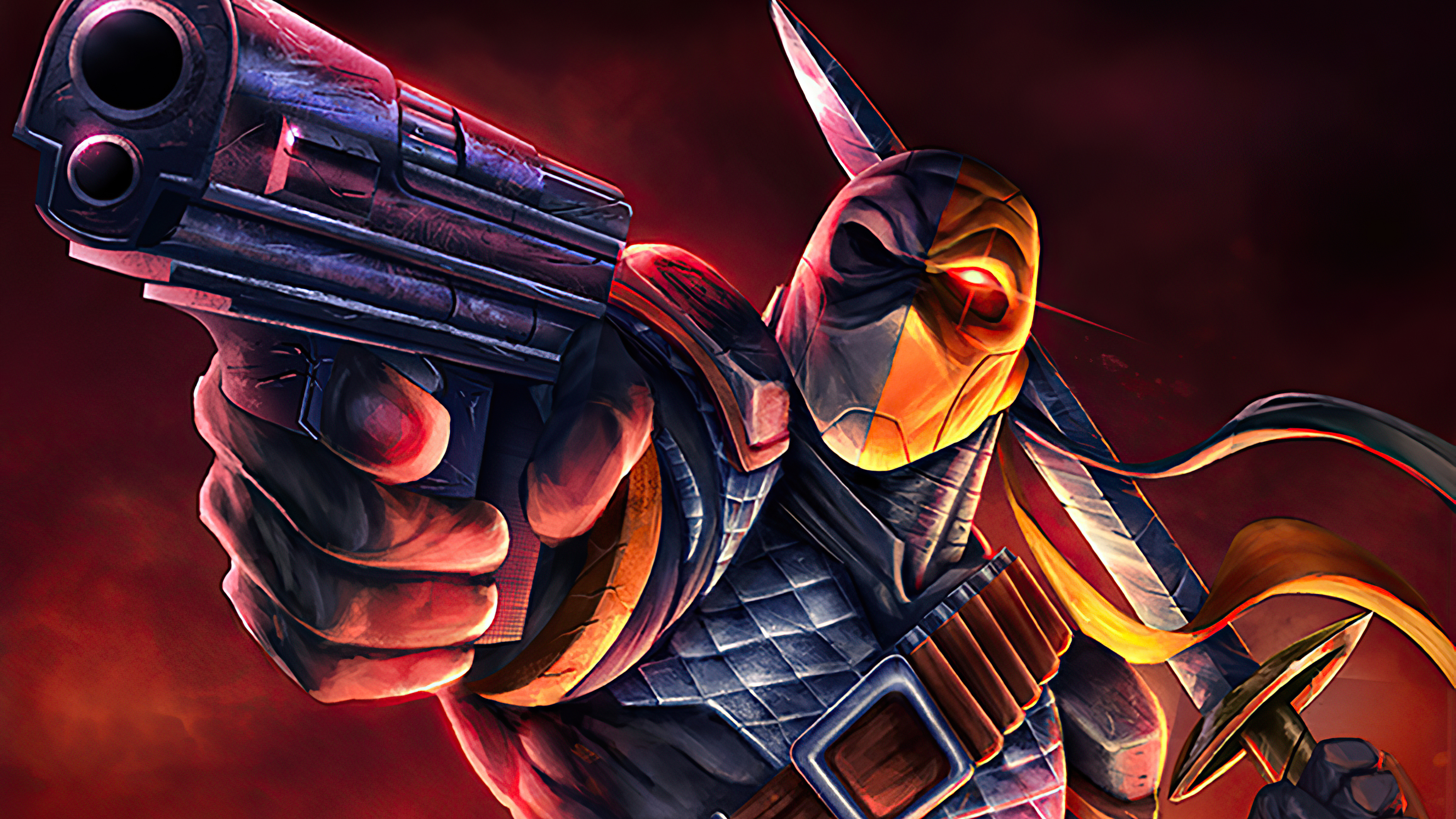 Deathstroke from DC Comics artwork HD Wallpaper