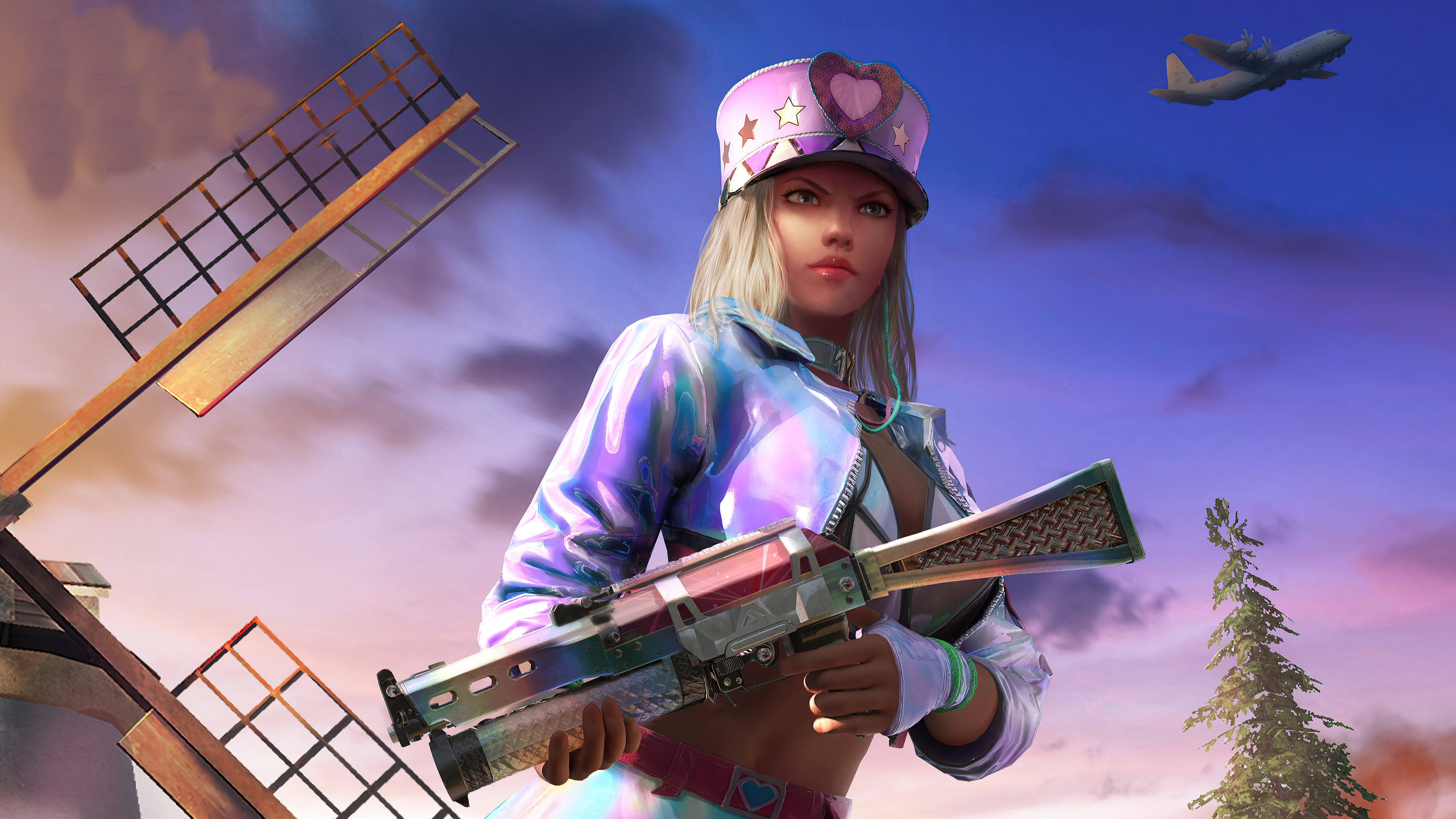 PlayerUnknown's Battlegrounds character with a gun HD Wallpaper