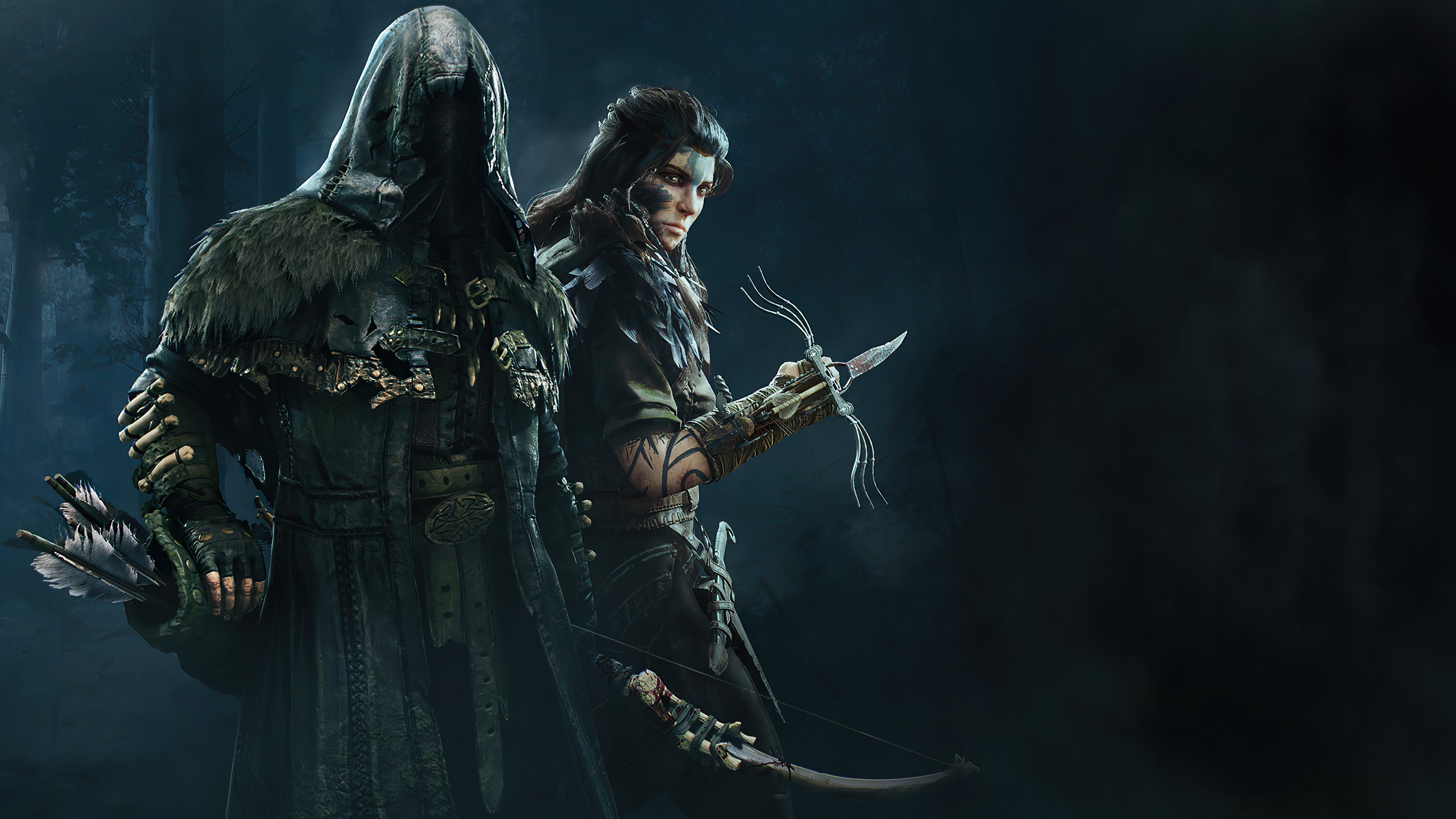 Two characters from Hood Outlaws & Legends 4K HD Wallpaper