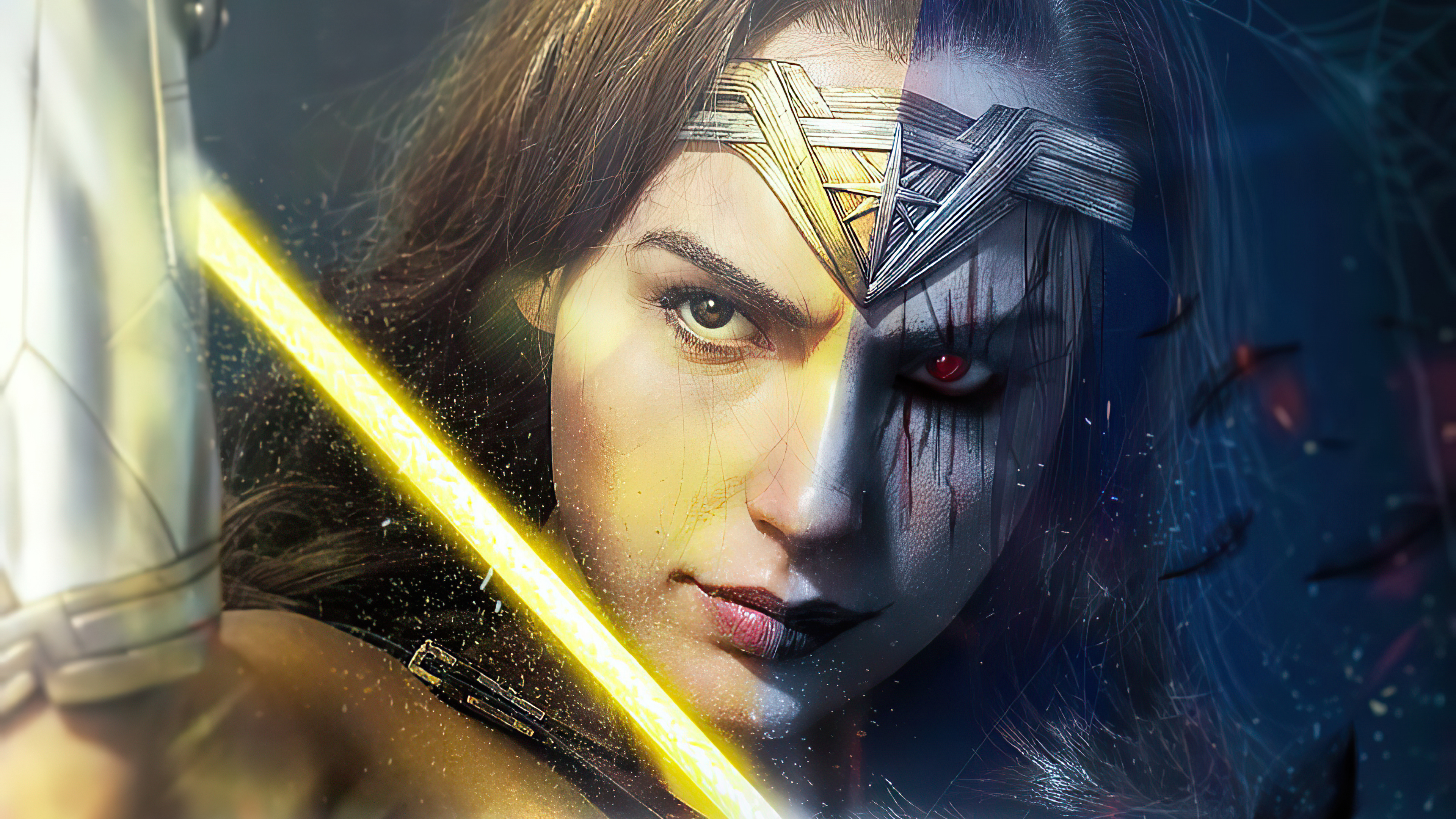 Wonder Woman artwork 4K HD Wallpaper