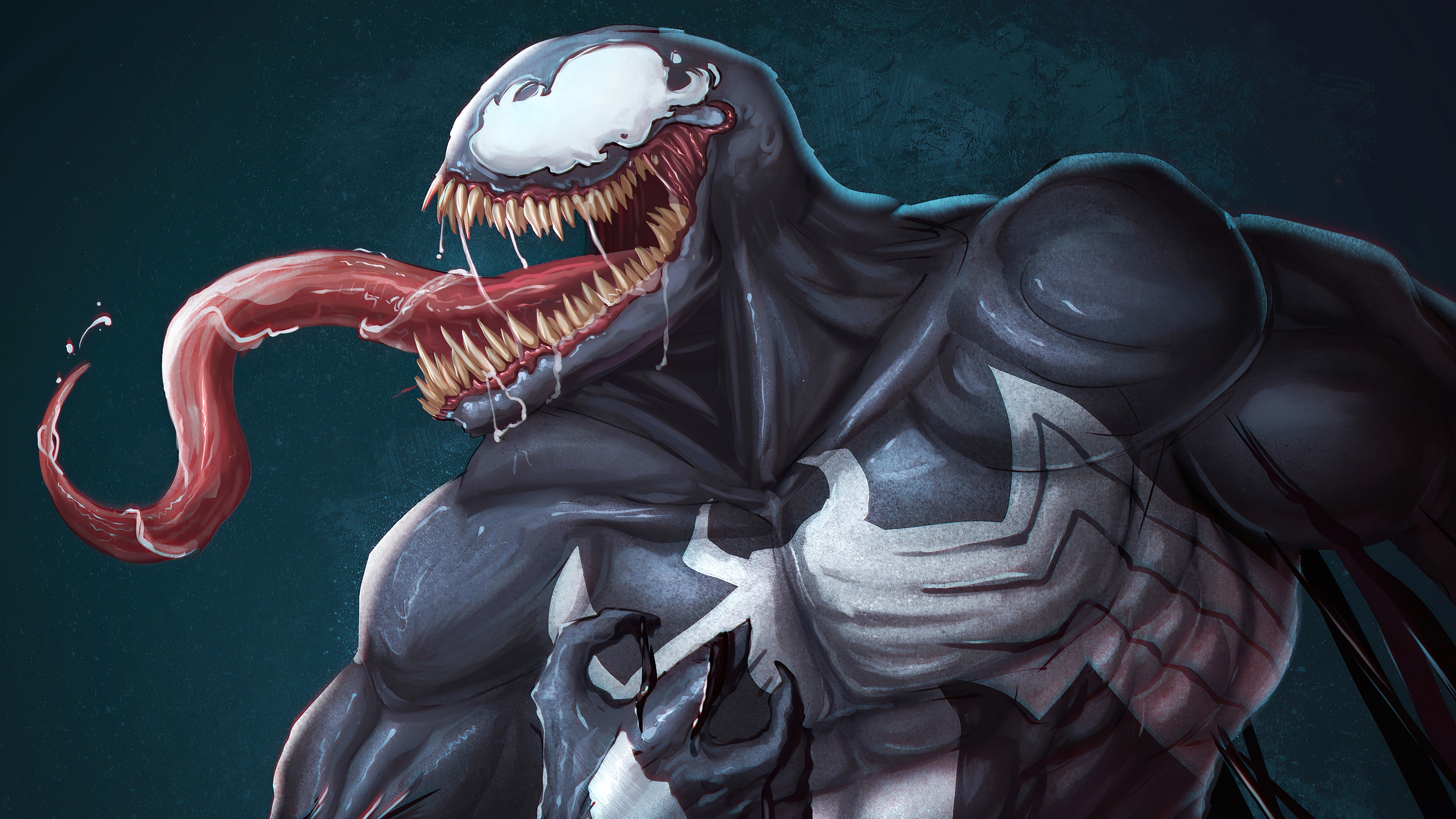 Venom from Marvel Comics artwork HD Wallpaper