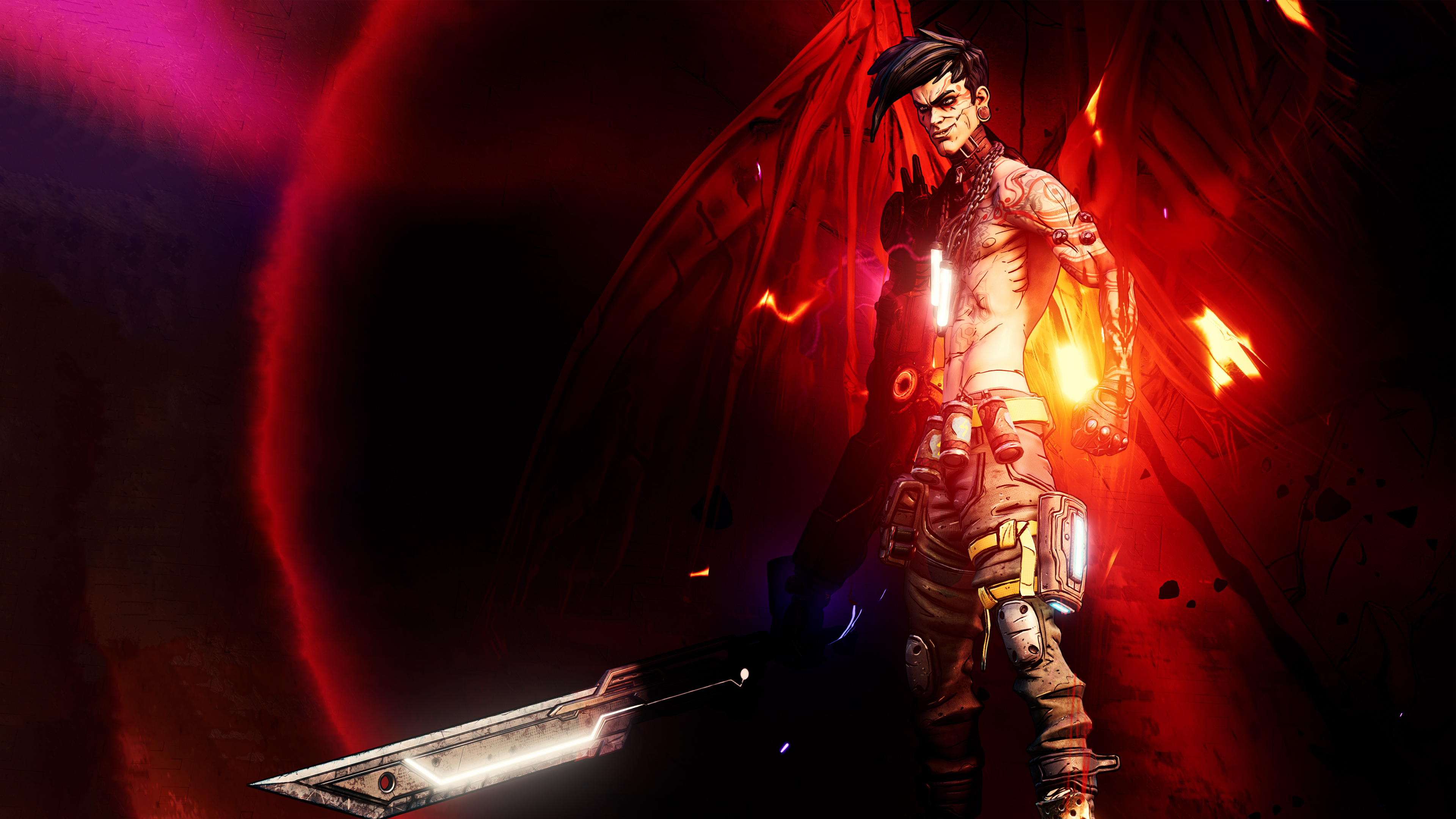 Troy Calypso from Borderlands 3 4K HD Wallpaper