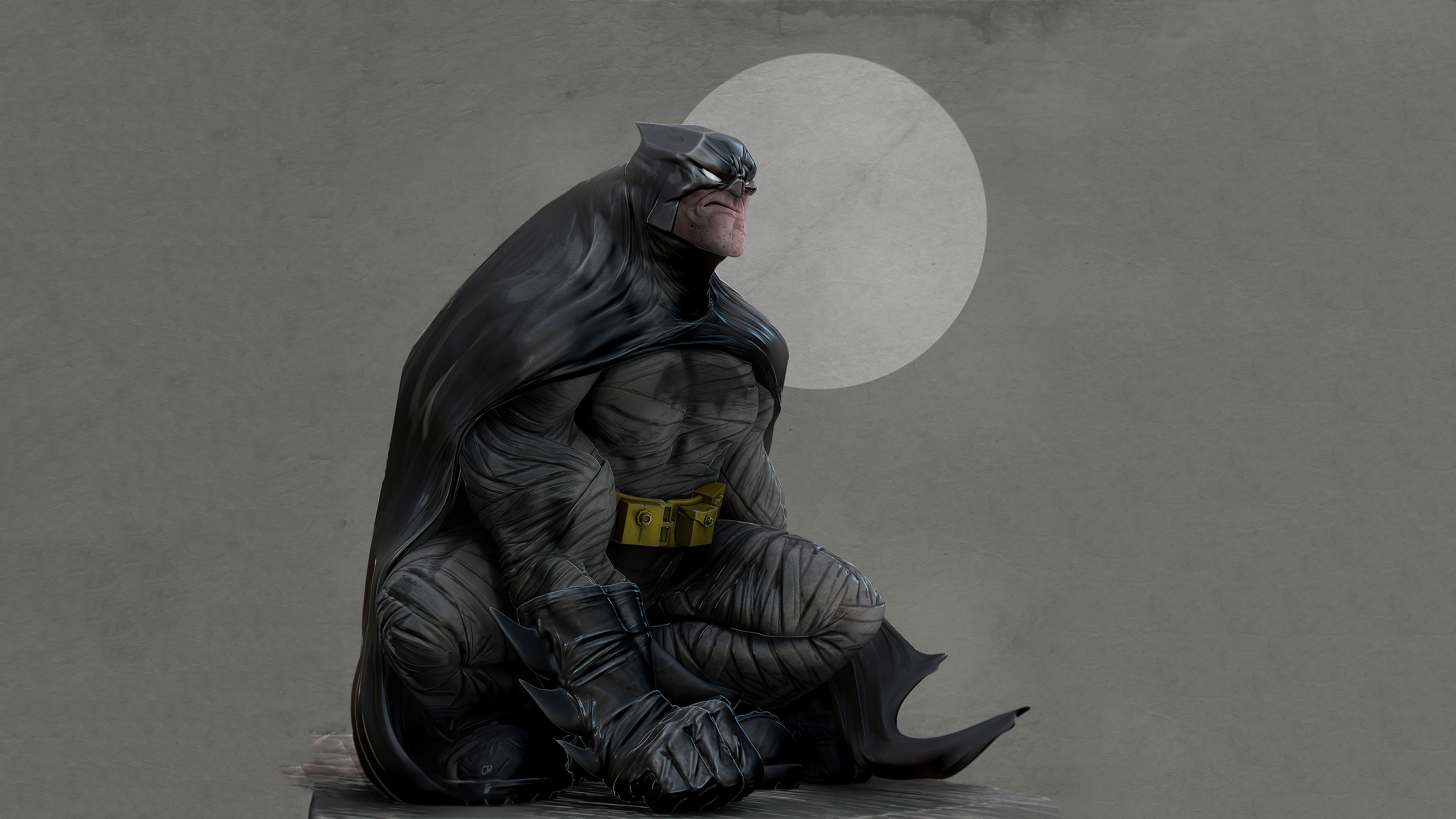 Batman artwork by an artist on Artstation 4K HD Wallpaper
