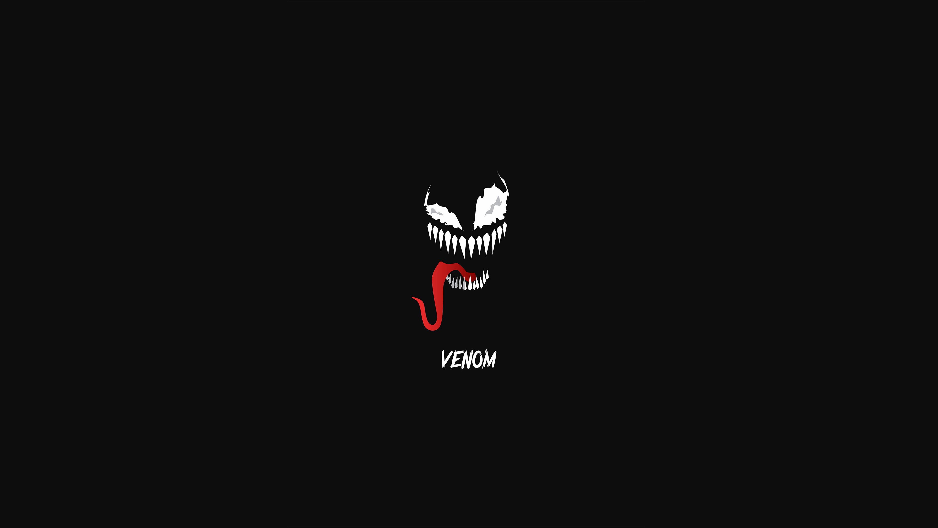 Venom Minimalist Artwork HD Wallpaper