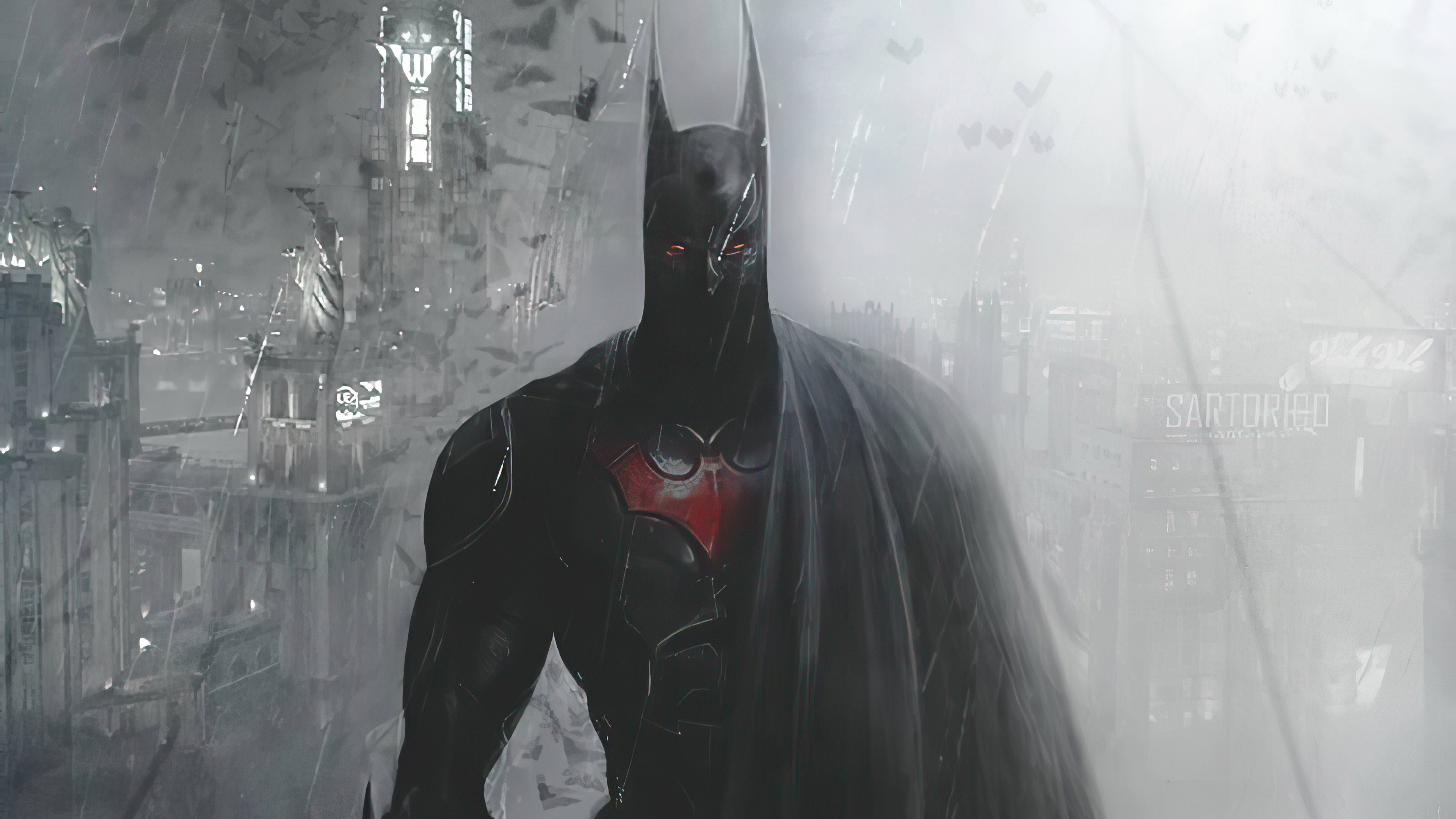 Batman artwork 4K HD Wallpaper