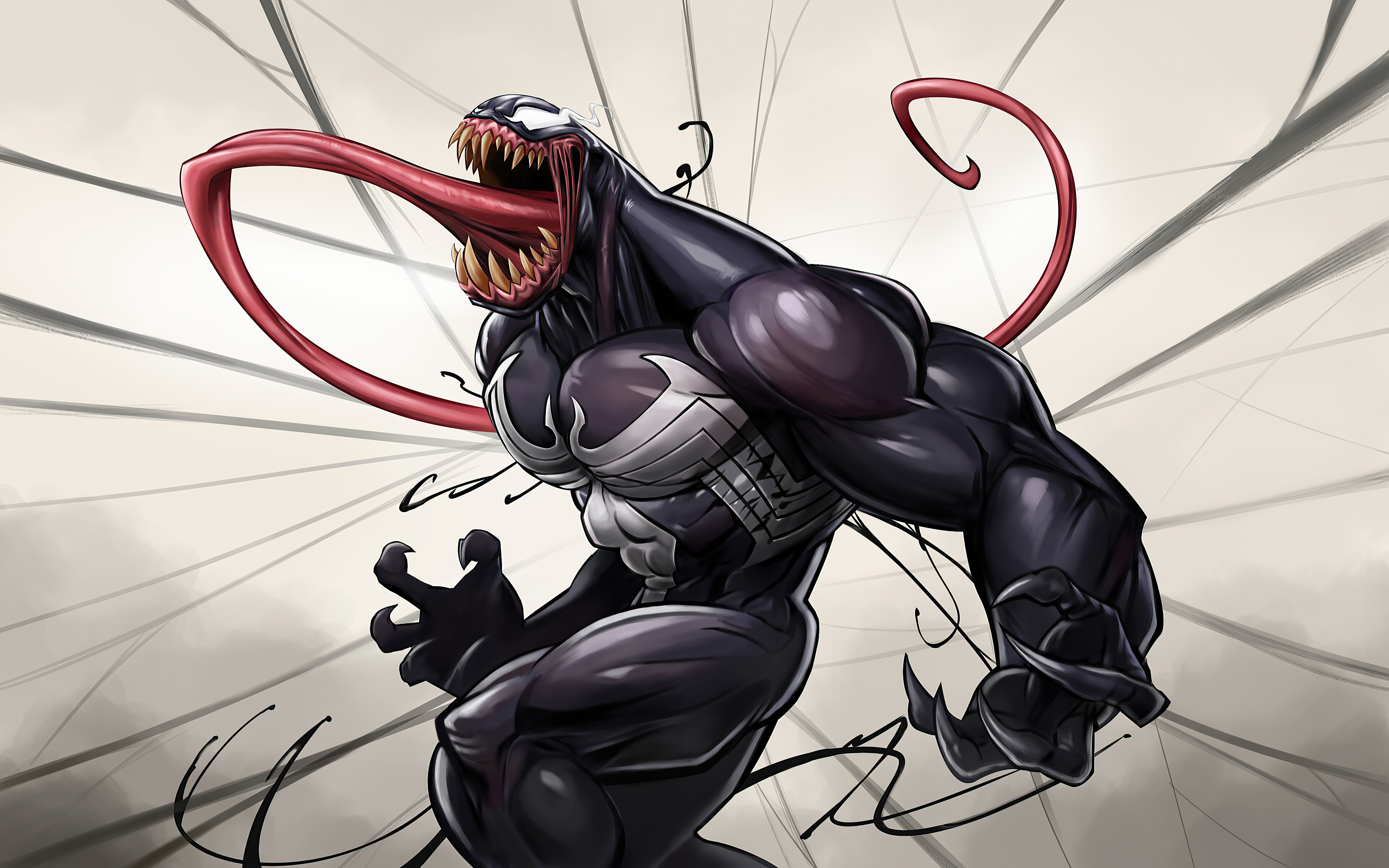 Venom artwork HD Wallpaper