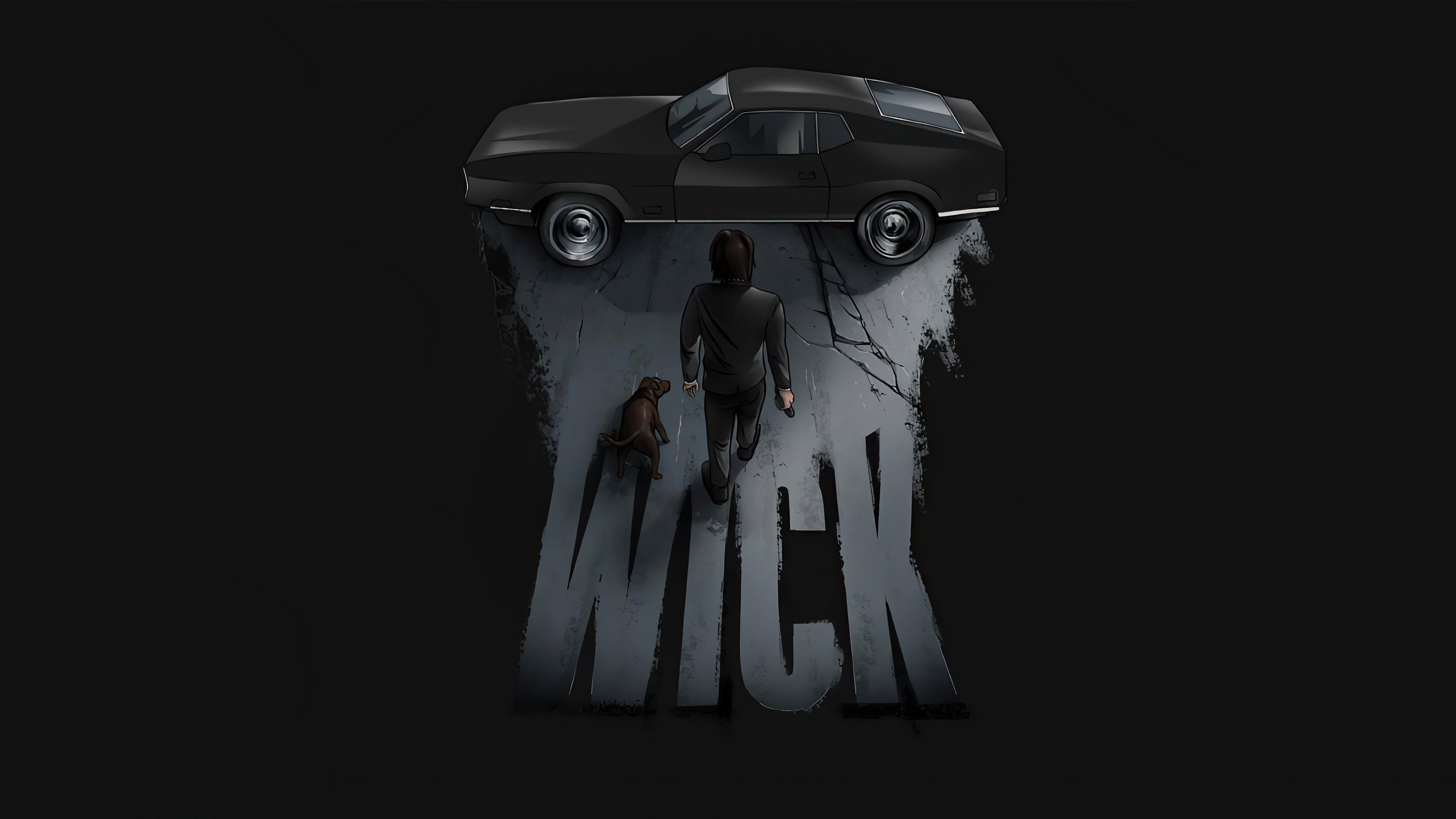John Wick from John Wick 4K HD Wallpaper