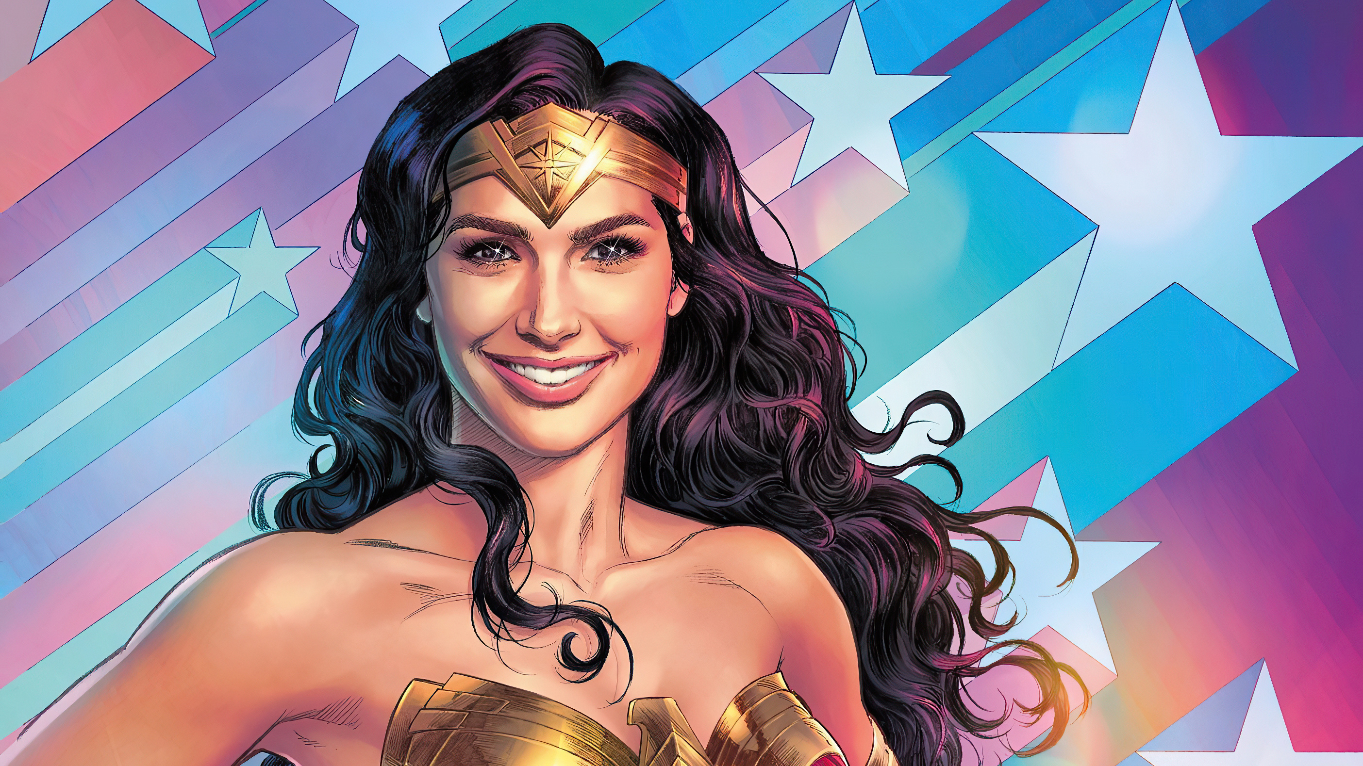 Wonder Woman Artwork HD Wallpaper
