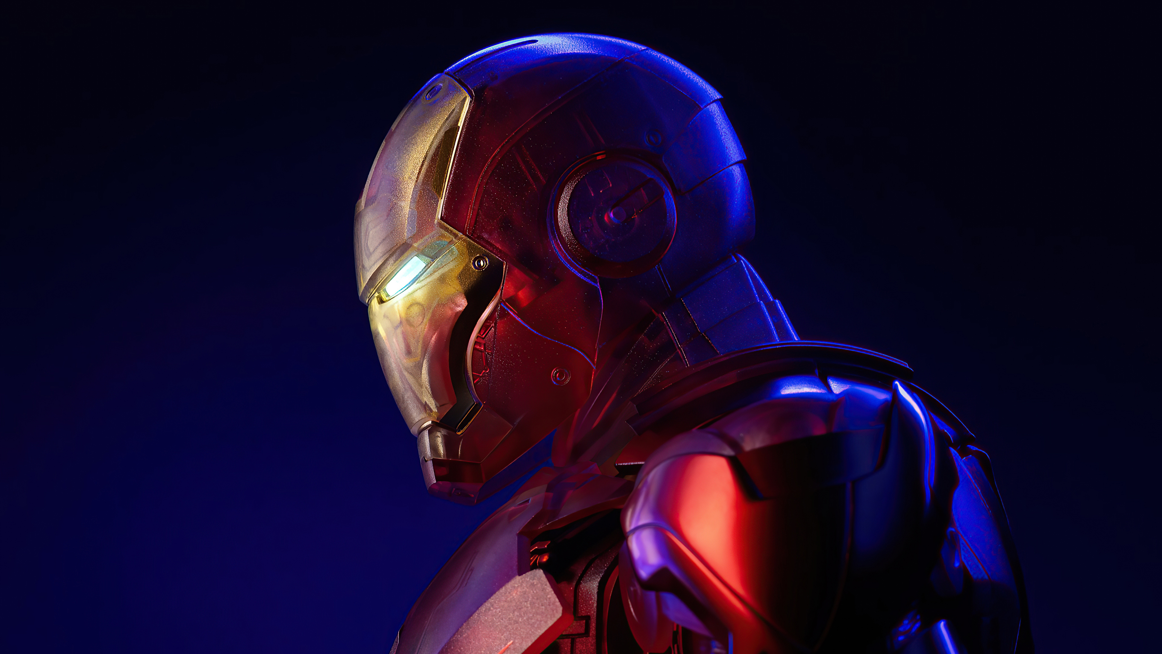 Iron Man artwork 4K HD Wallpaper