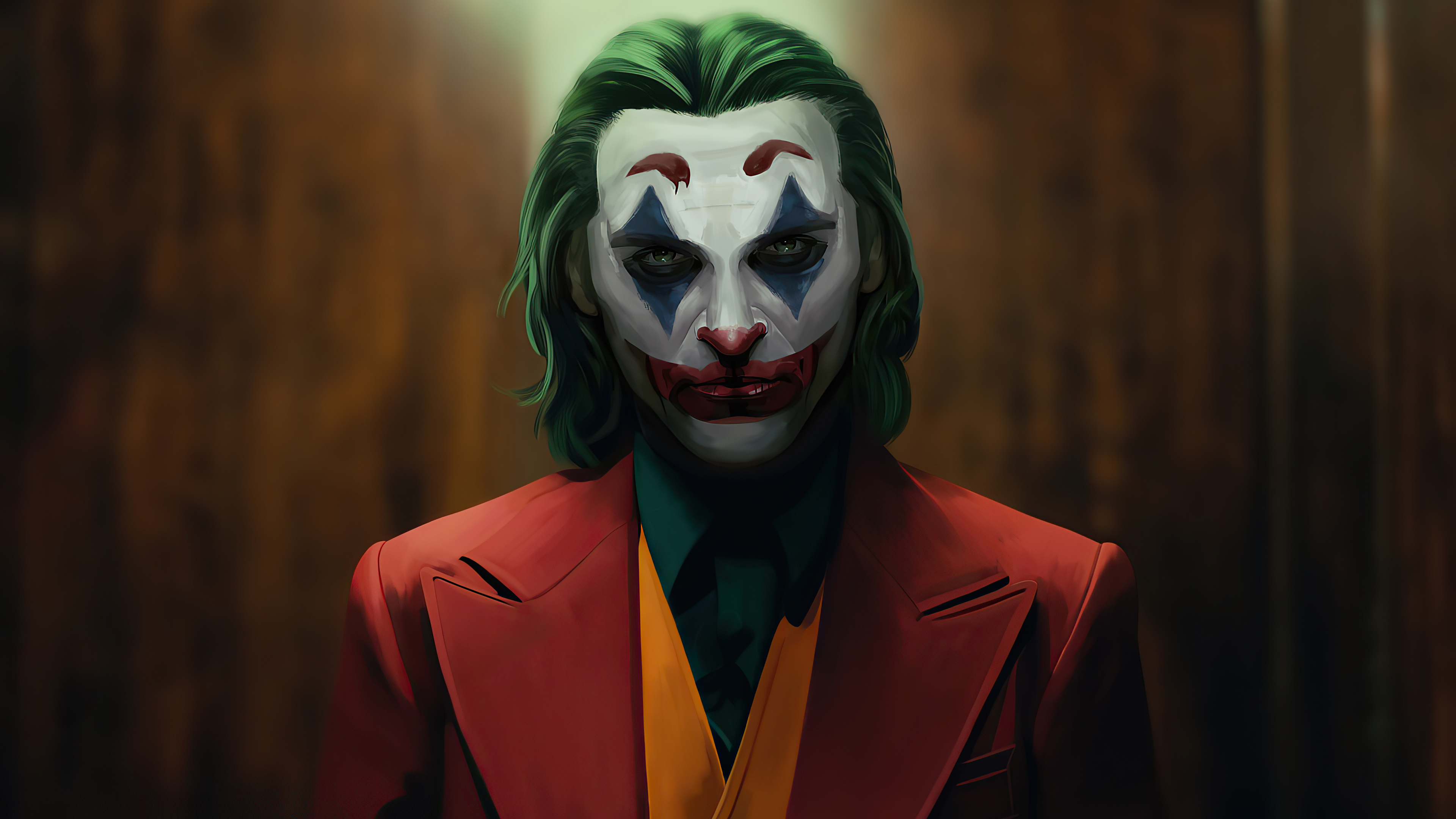 Joker artwork 4K HD Wallpaper
