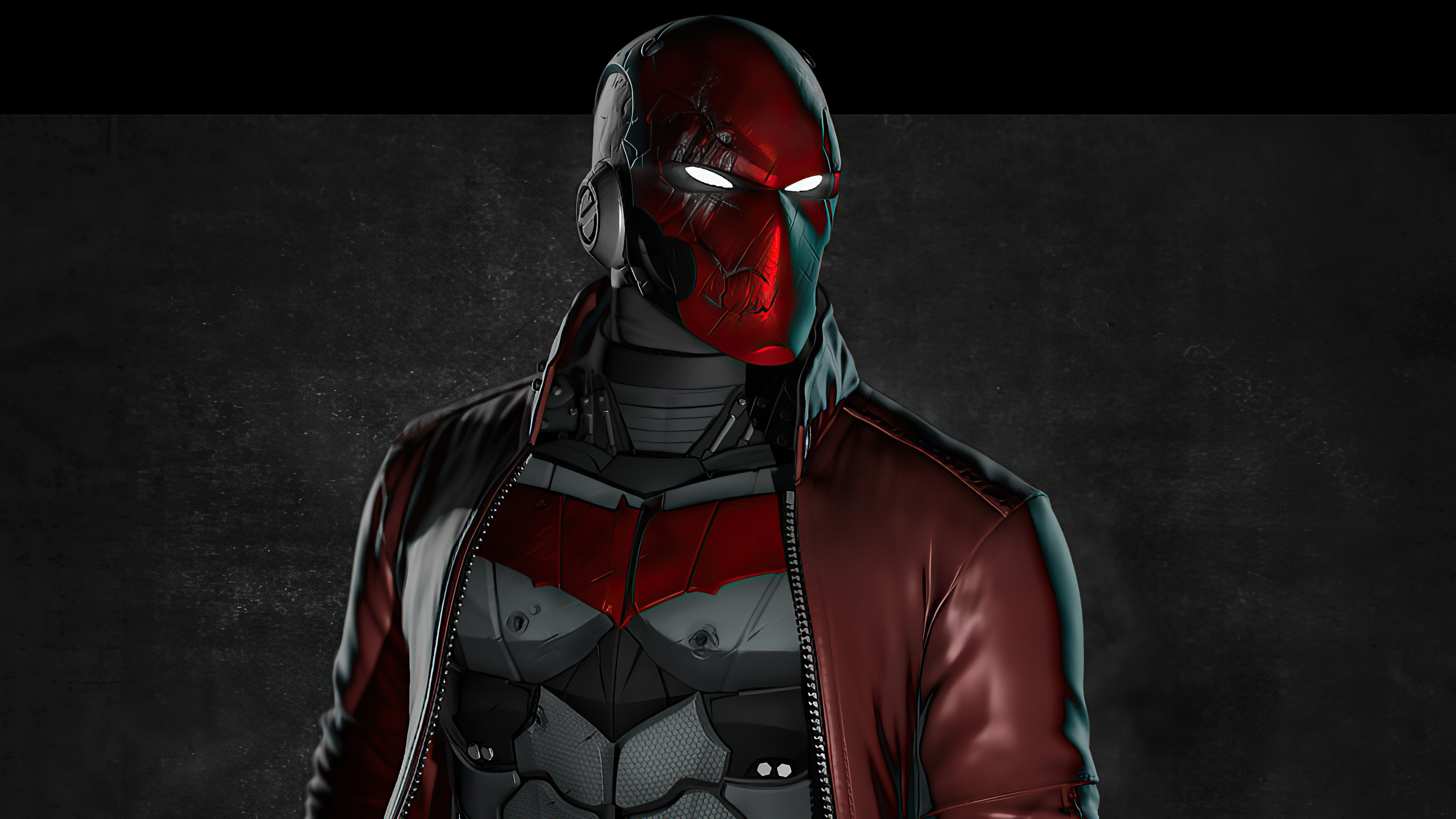 Red Hood artwork 4K HD Wallpaper