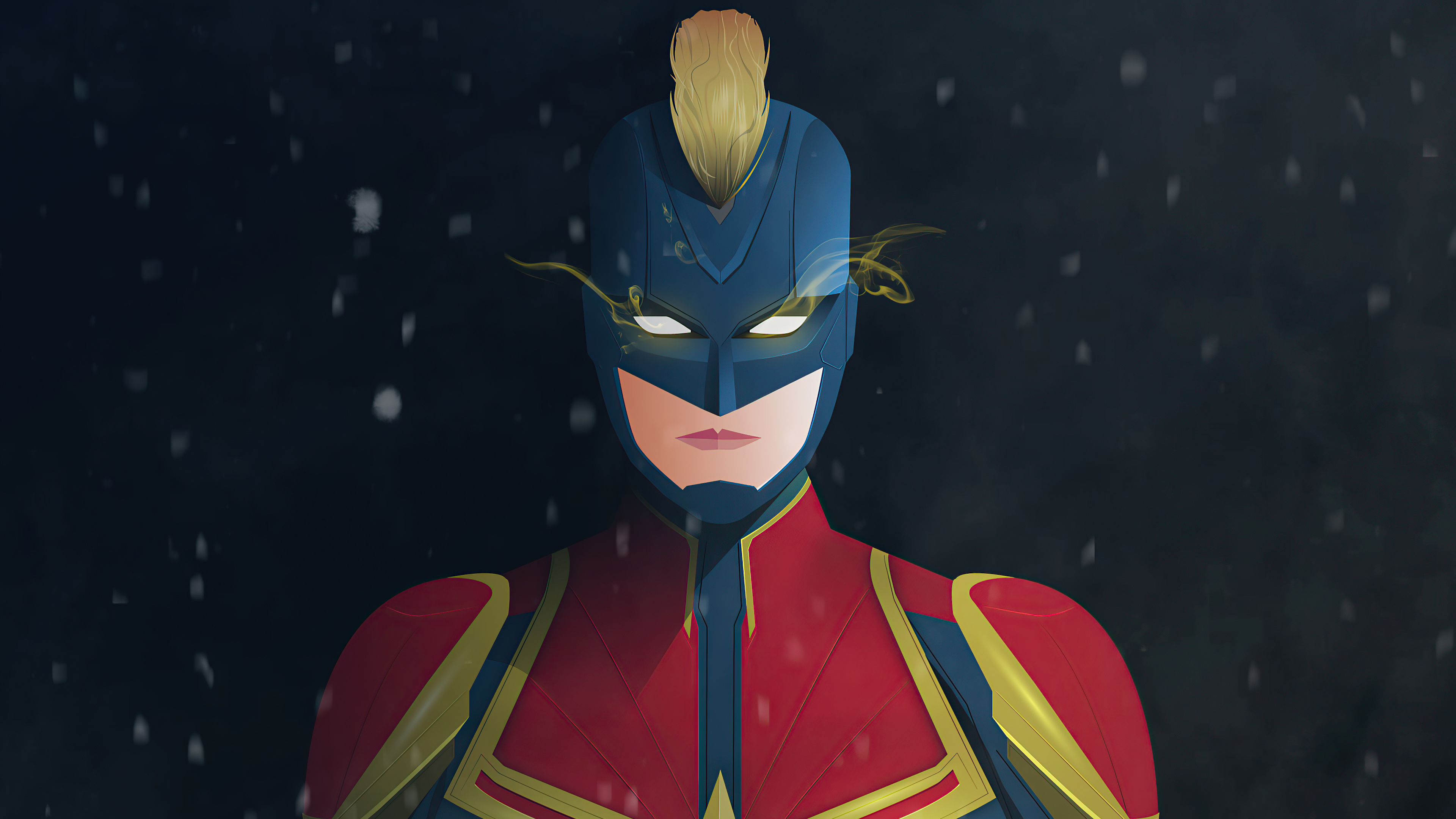 Captain Marvel artwork HD Wallpaper
