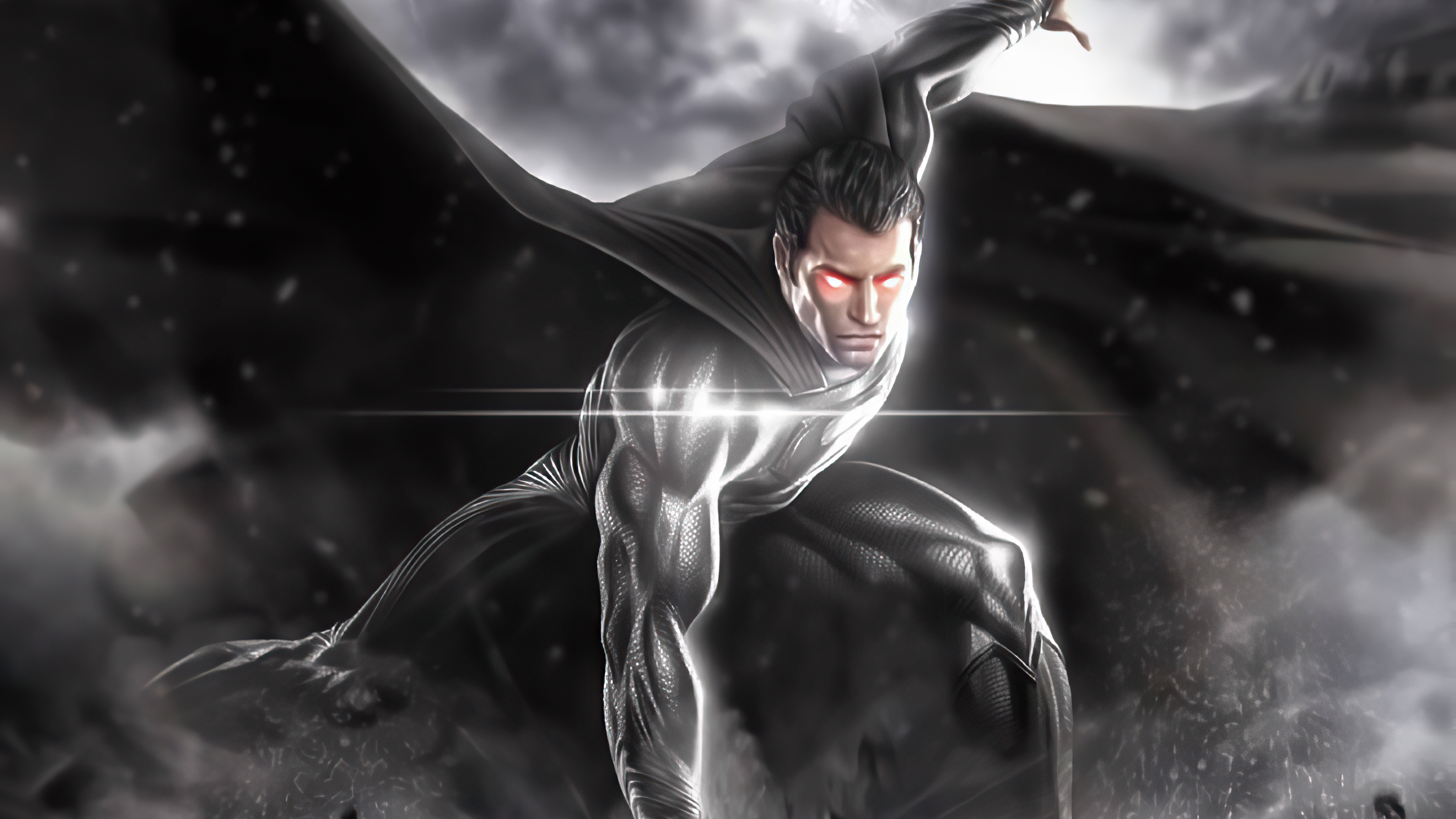 Superman from DC Comics artwork 4K HD Wallpaper