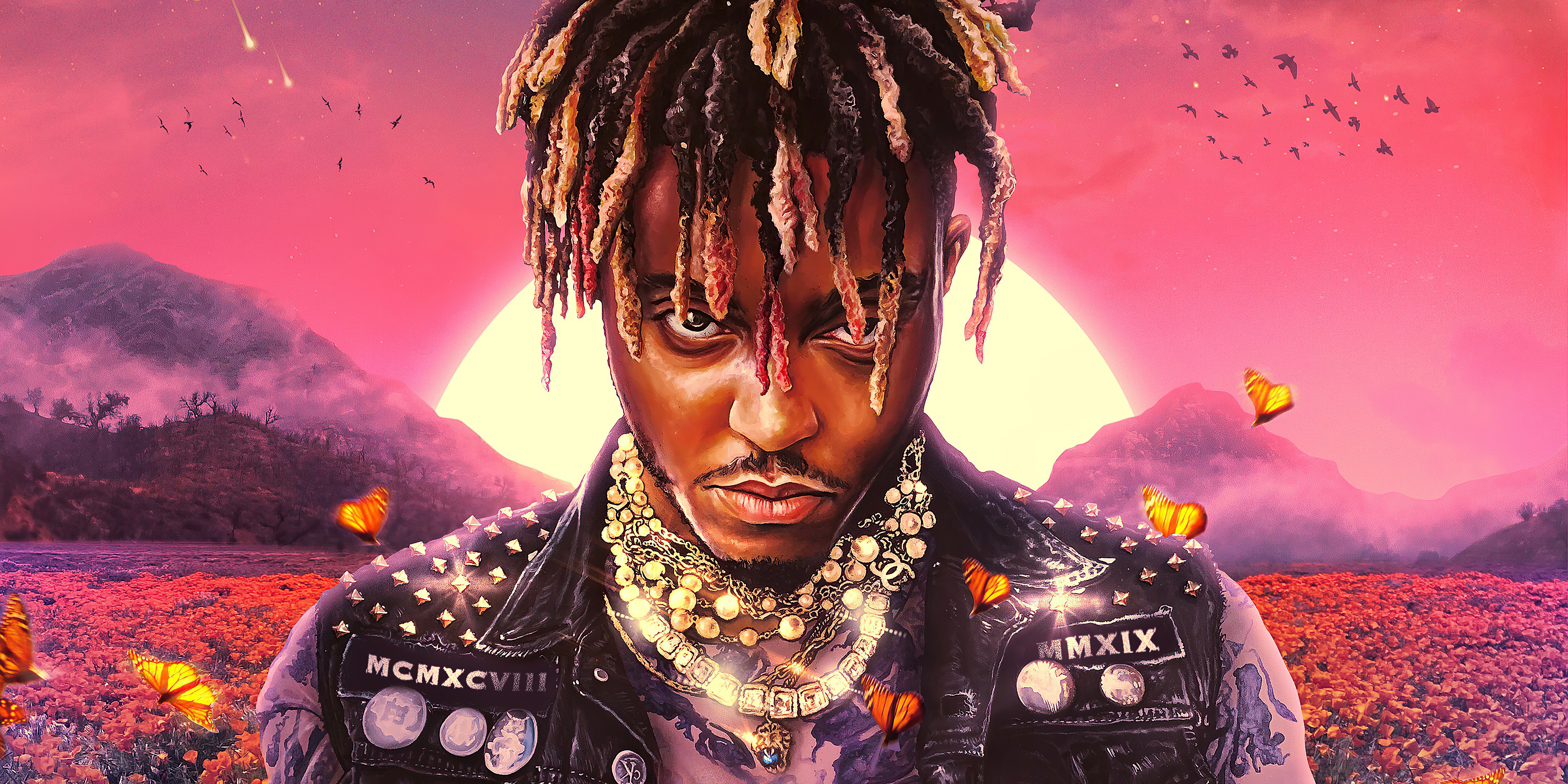 Juice WRLD Music Artist Portrait HD Wallpaper