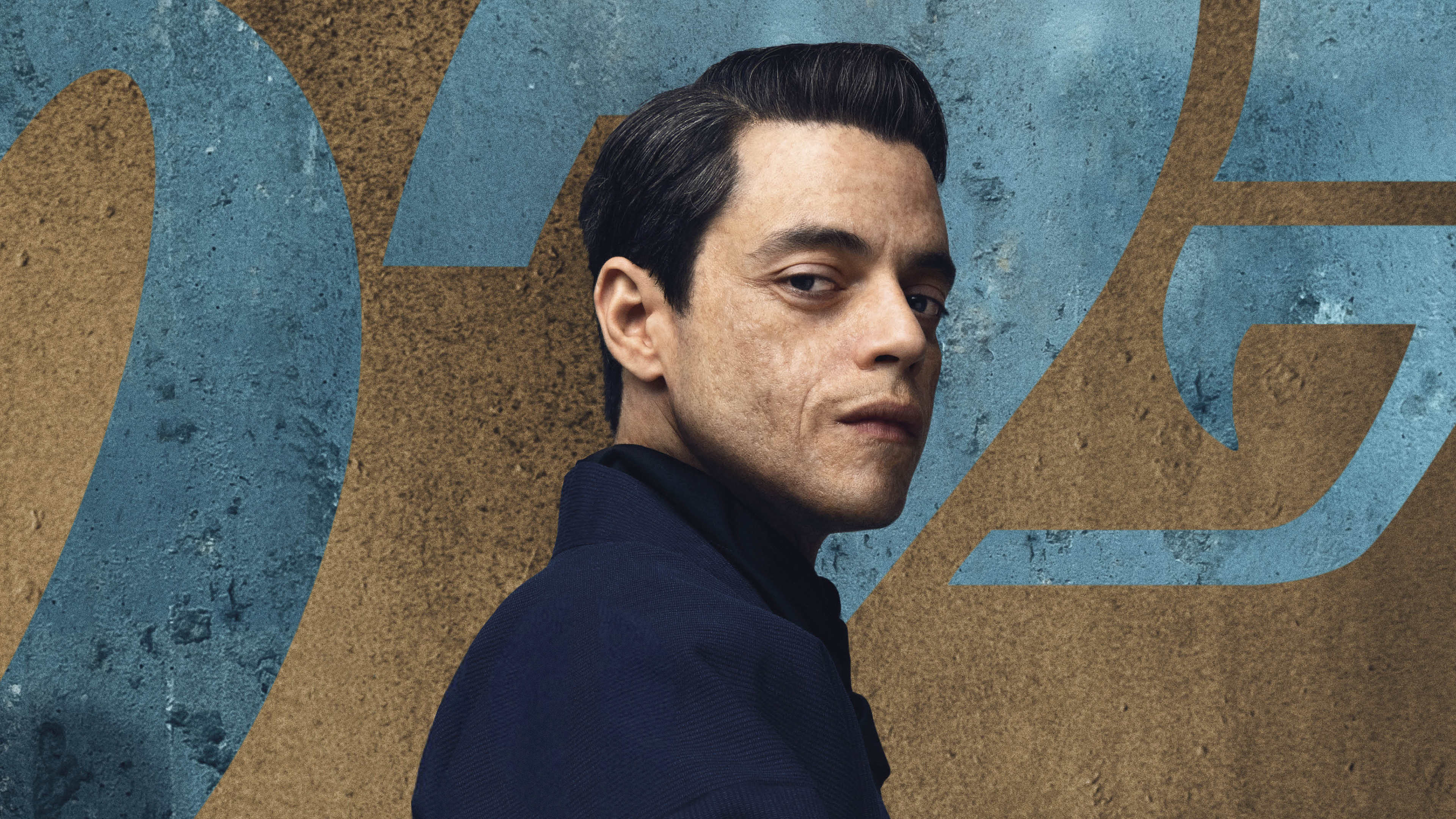 Rami Malek from No Time to Die 4K HD Wallpaper