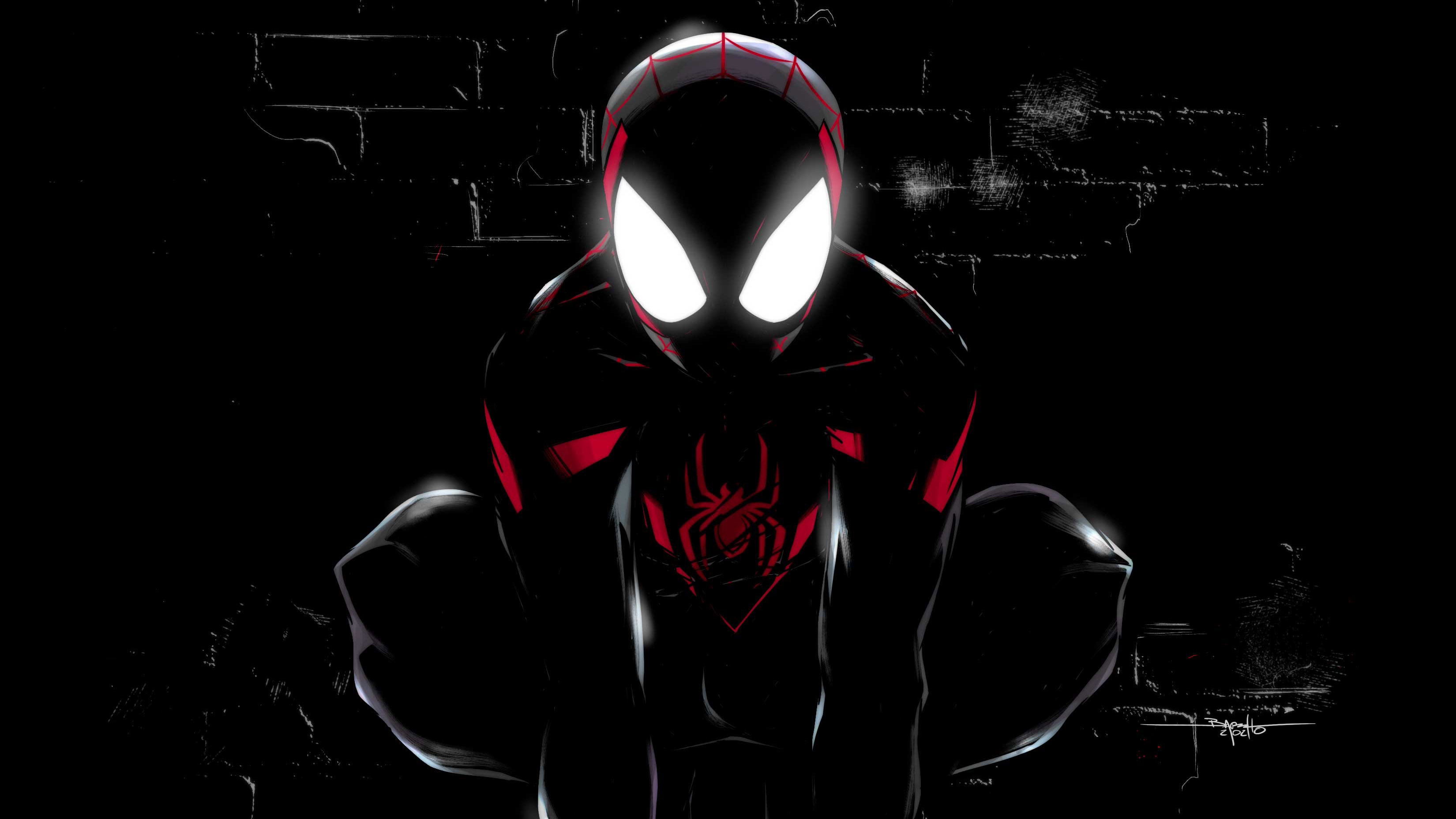 Spider-Man from Marvel Comics artwork HD Wallpaper