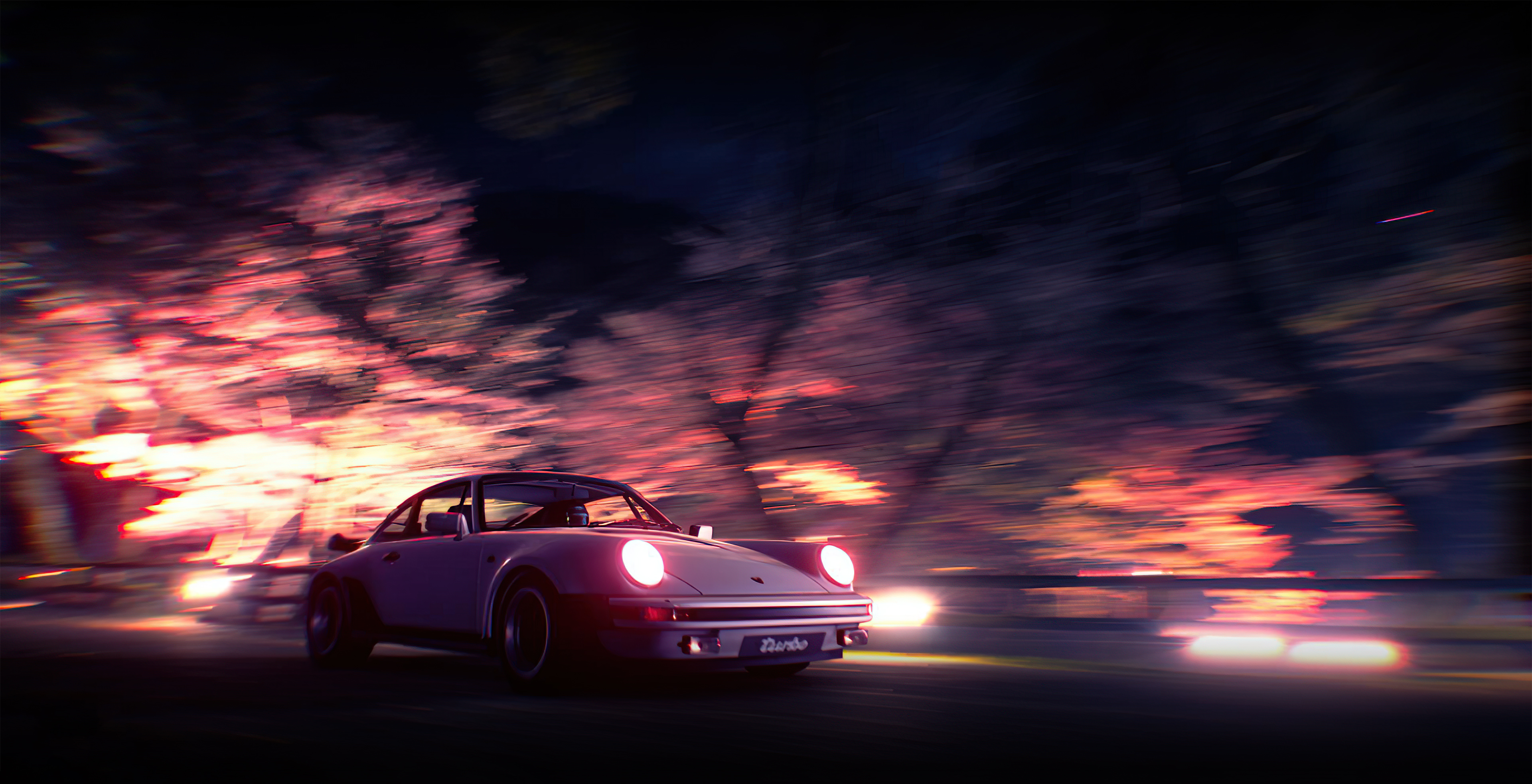 Porsche 911 Turbo Gran Turismo Sport 4K HD Wallpaper