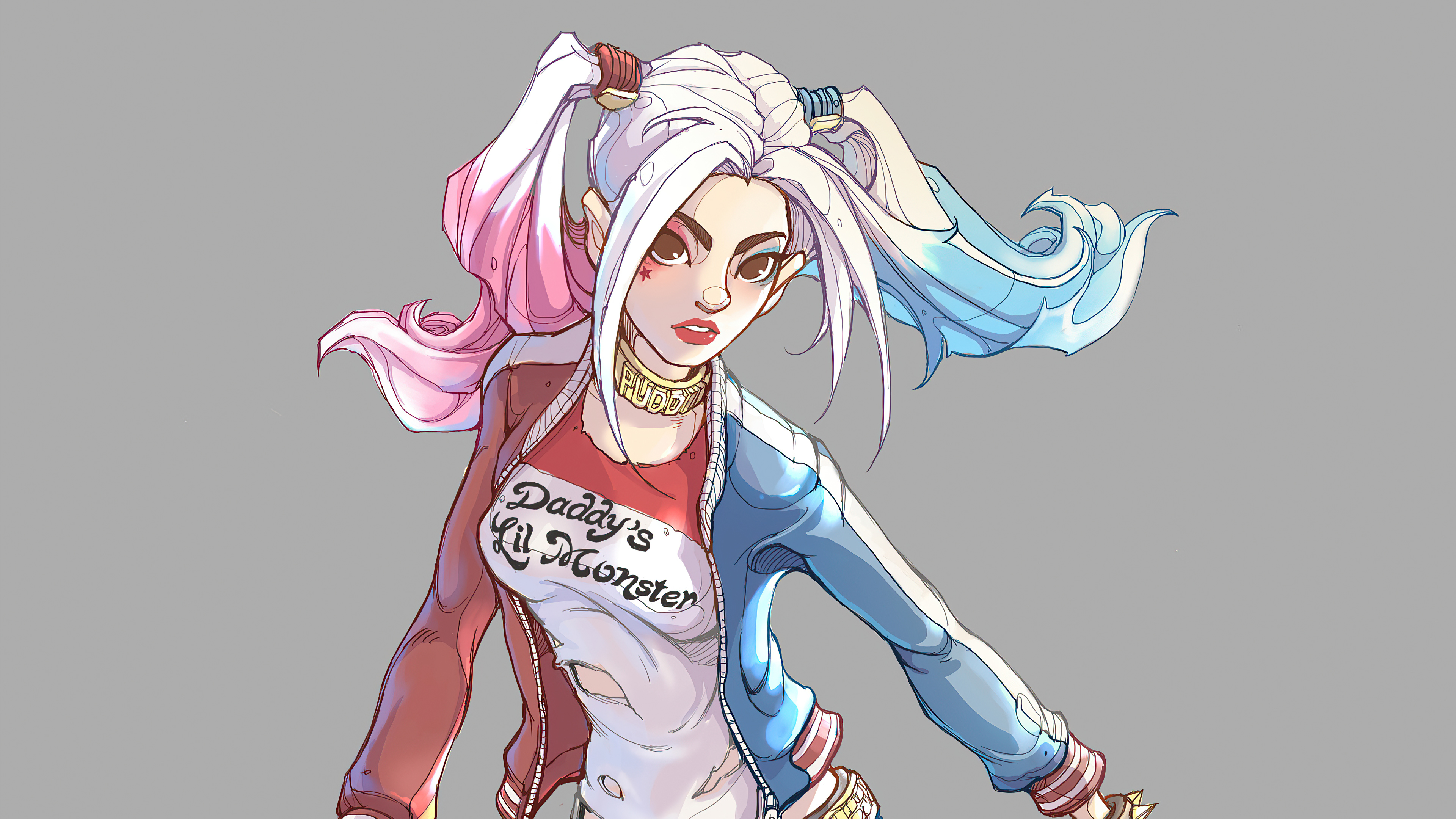 Harley Quinn artwork by an artist HD Wallpaper