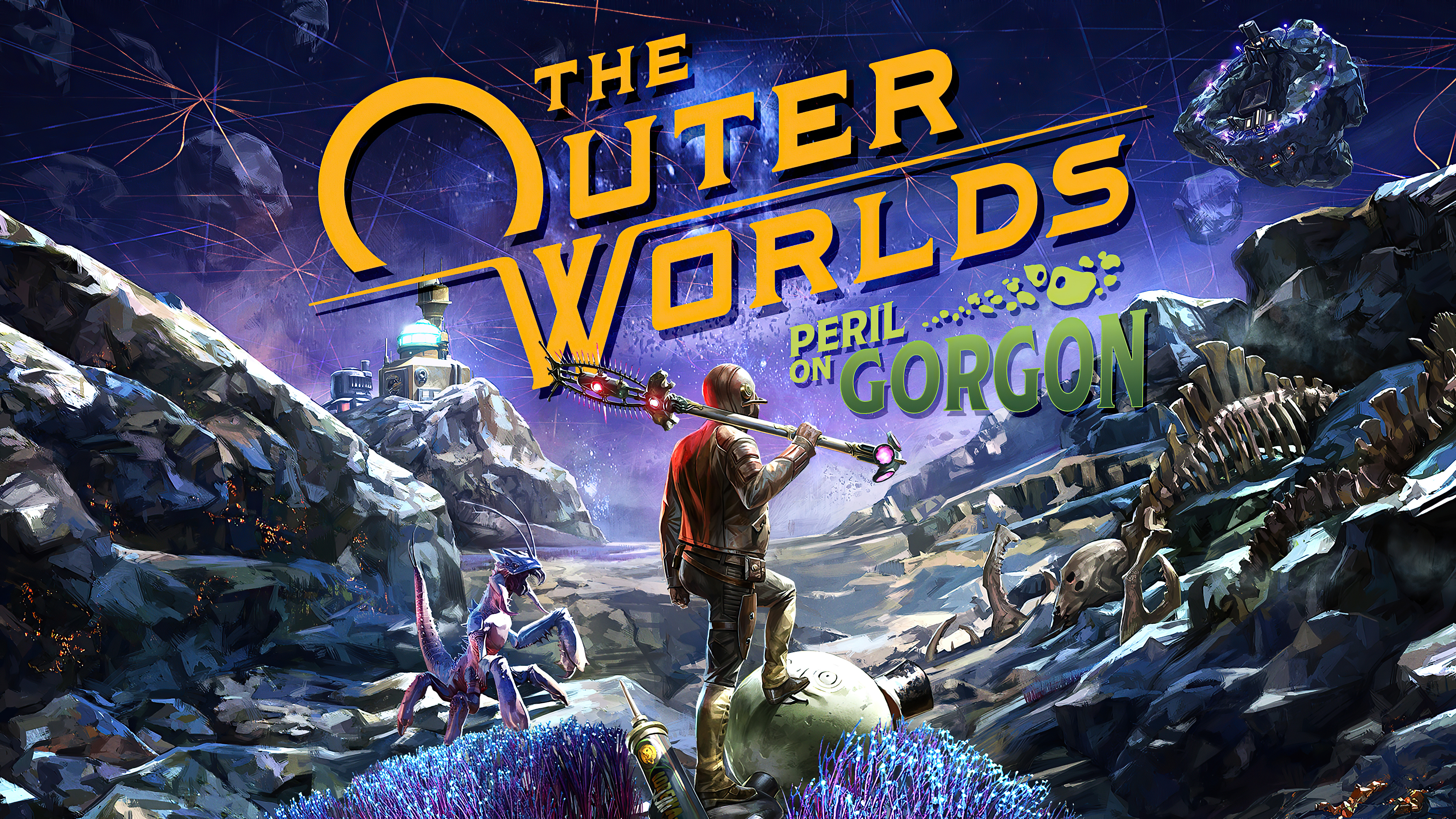 The Outer Worlds Peril on Gorgon game art HD Wallpaper