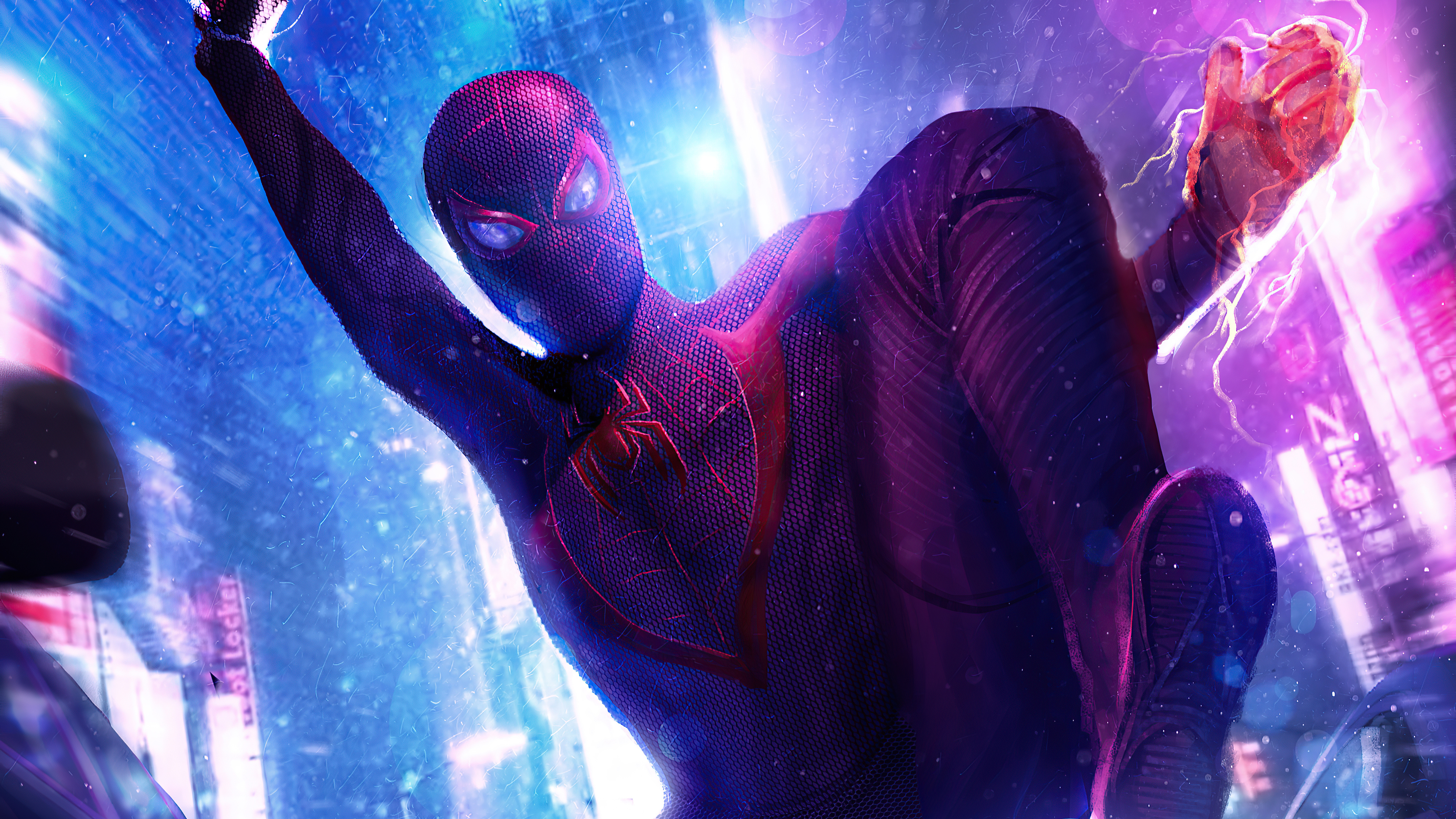Spider-Man from Marvel artwork 4K HD Wallpaper