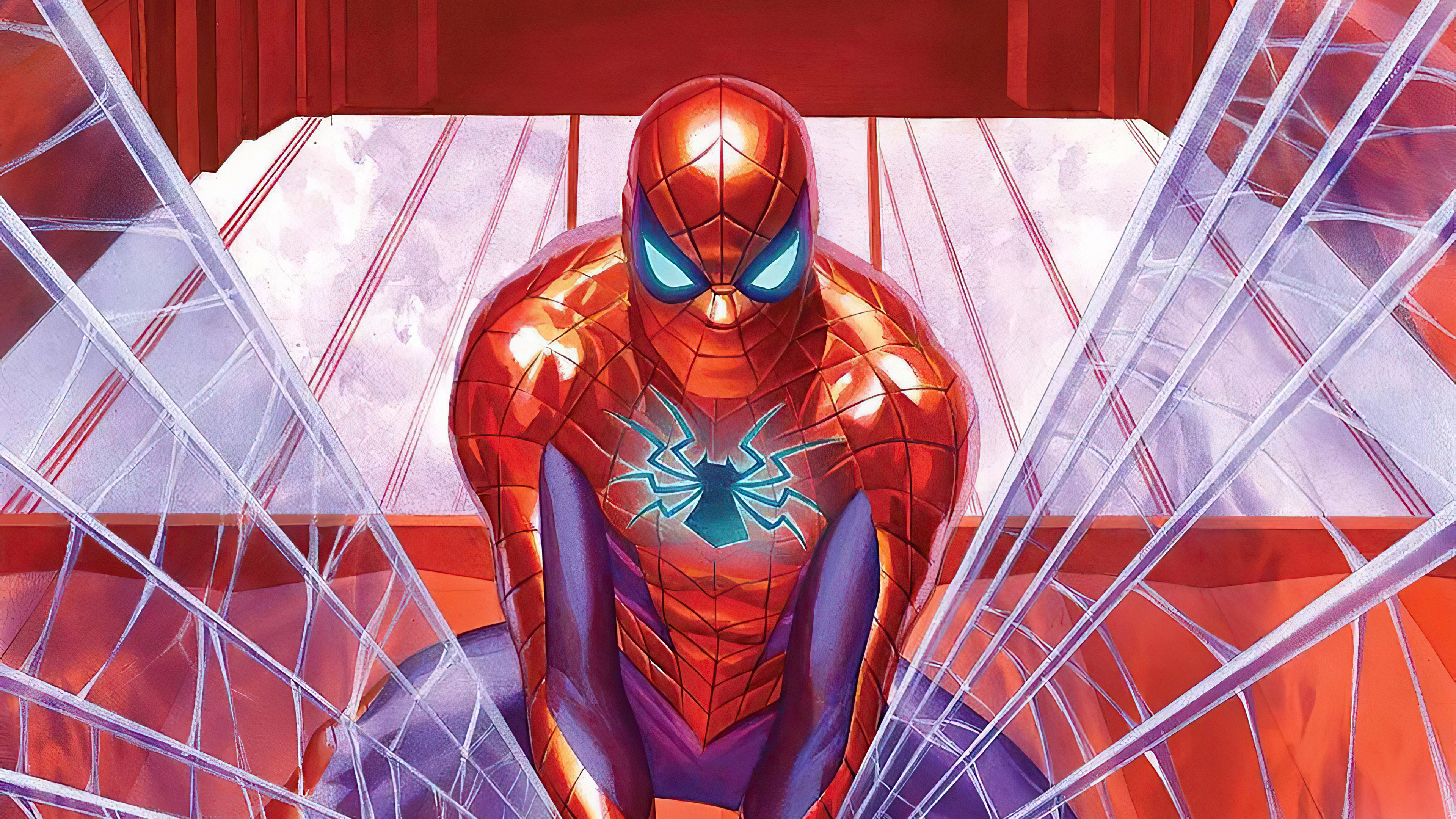 Spider-Man artwork 4K HD Wallpaper