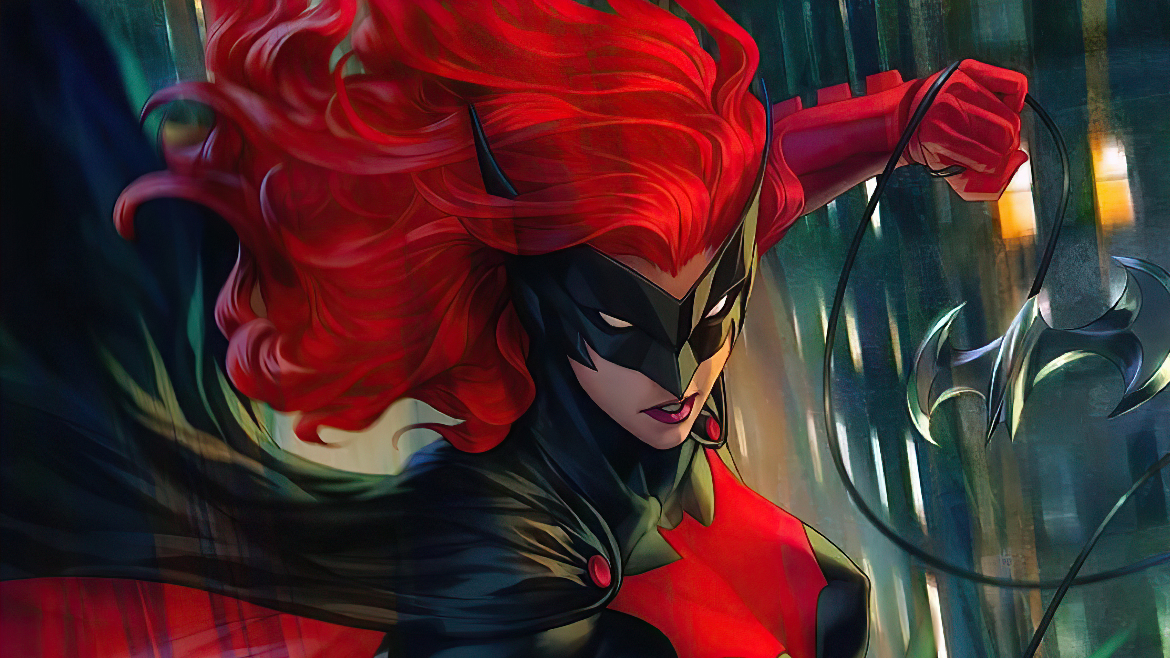 Batwoman artwork 4K HD Wallpaper