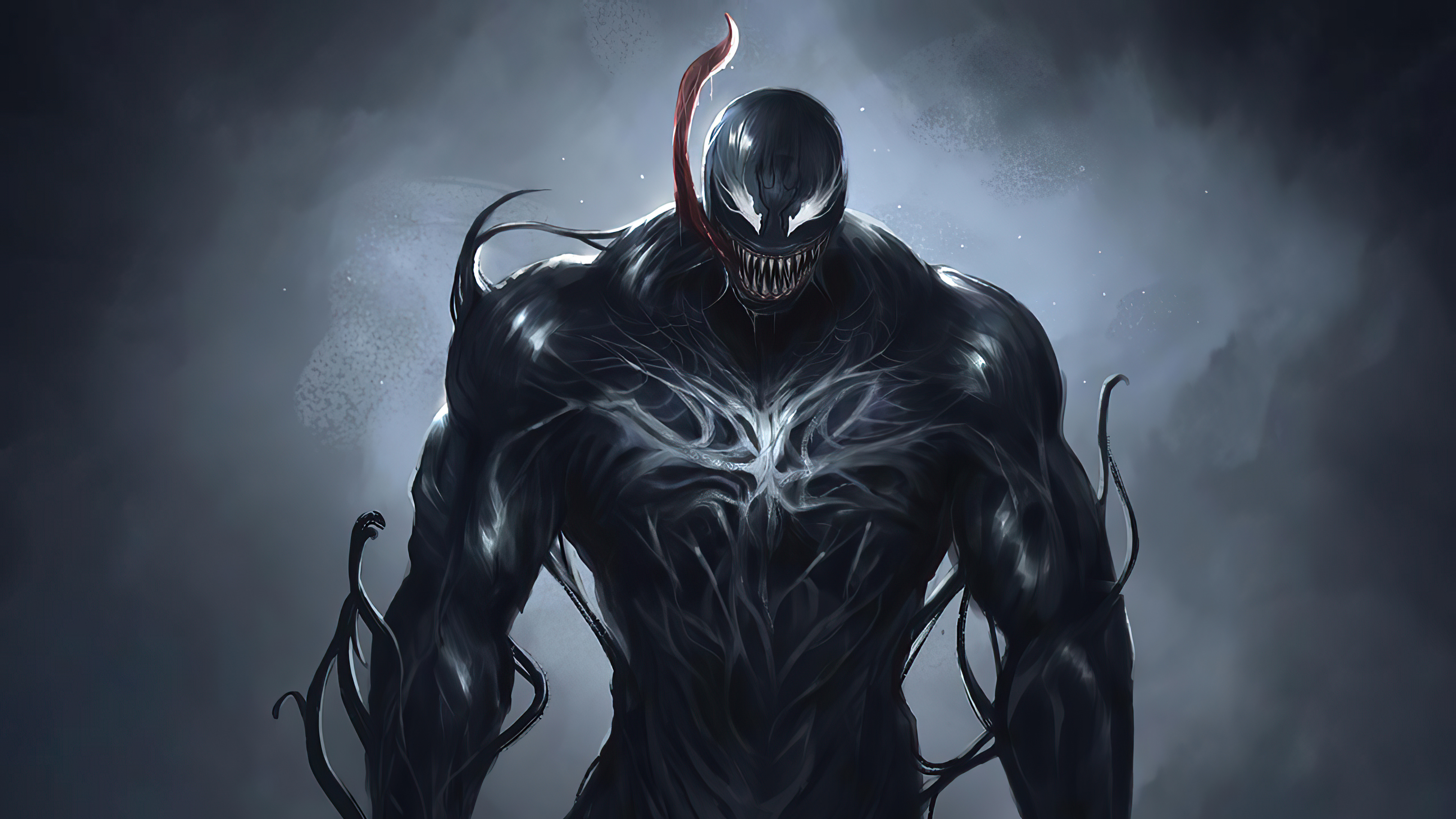 Venom from Marvel artwork 4K HD Wallpaper