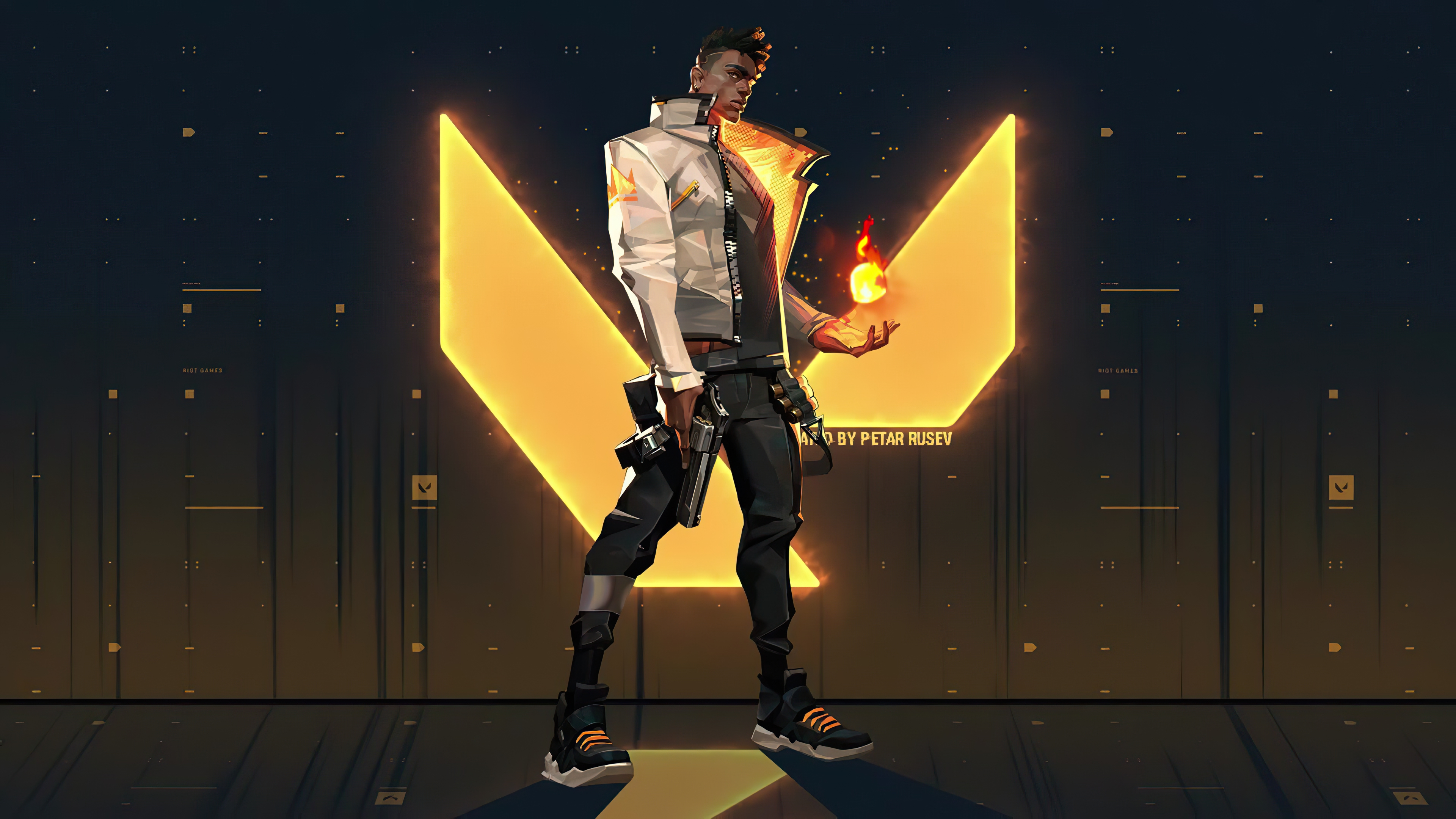 Phoenix from Valorant HD Wallpaper