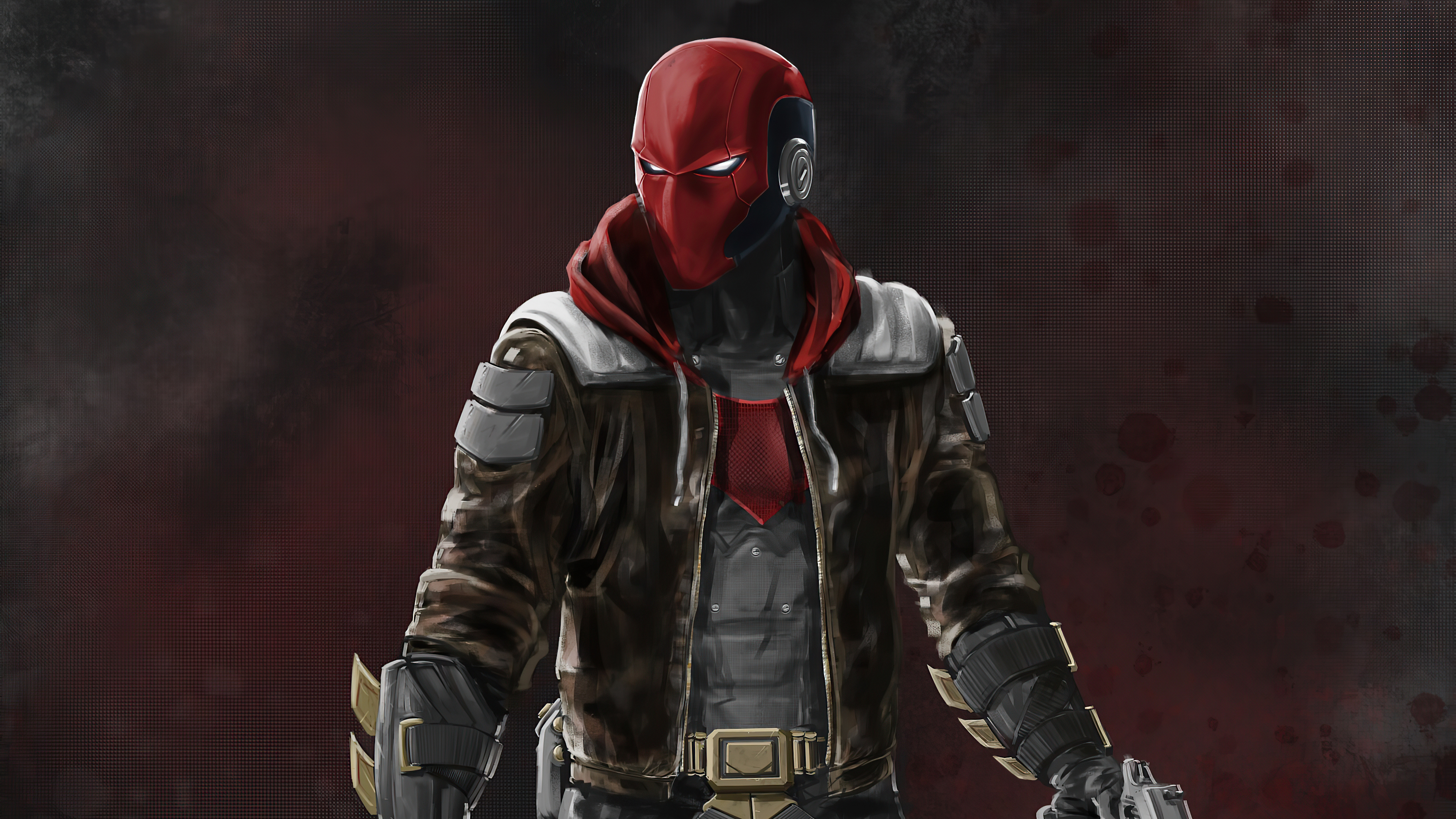 Red Hood artwork 4K HD Wallpaper