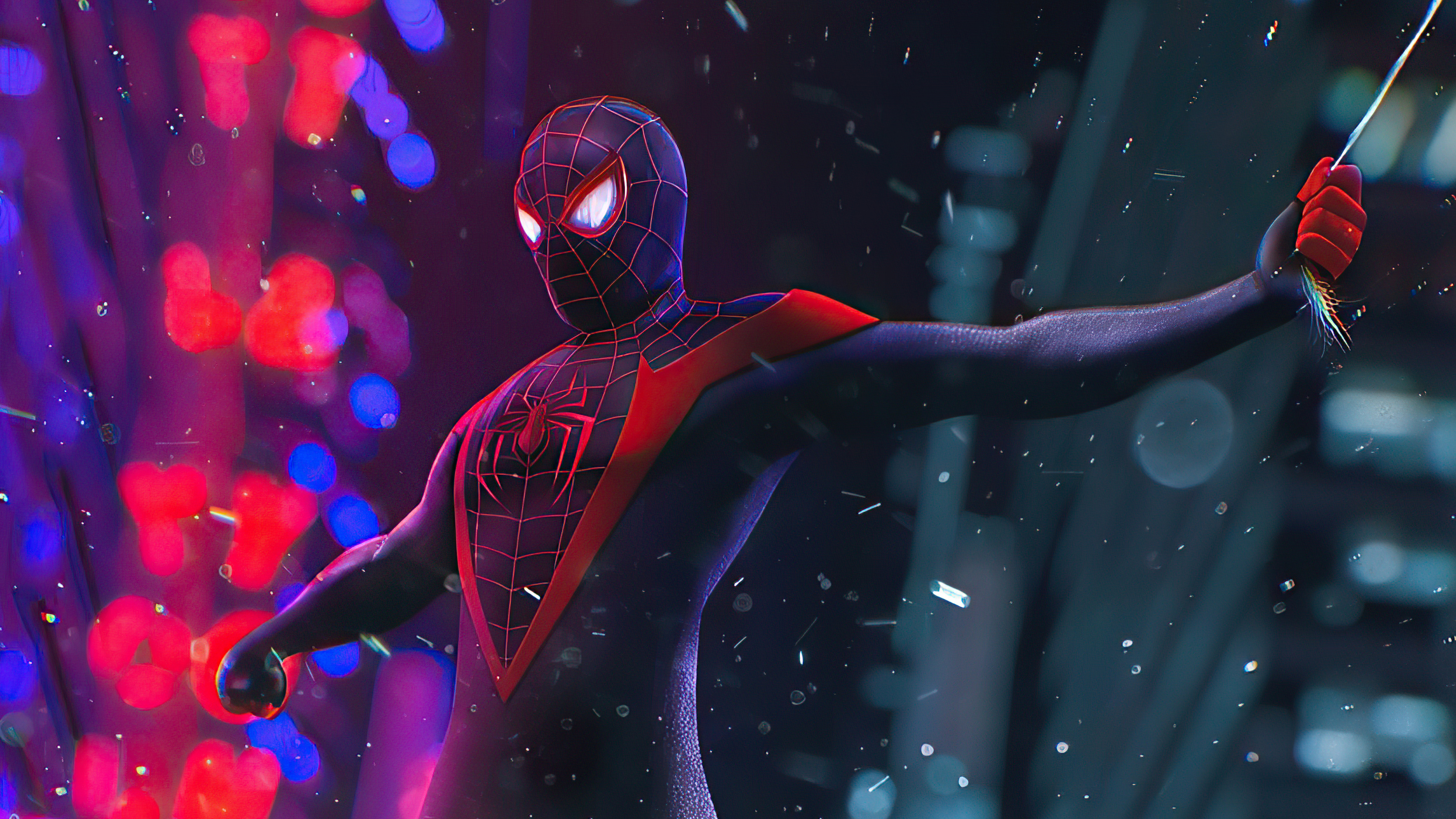 Miles Morales Spider-Man in 4K HD Wallpaper