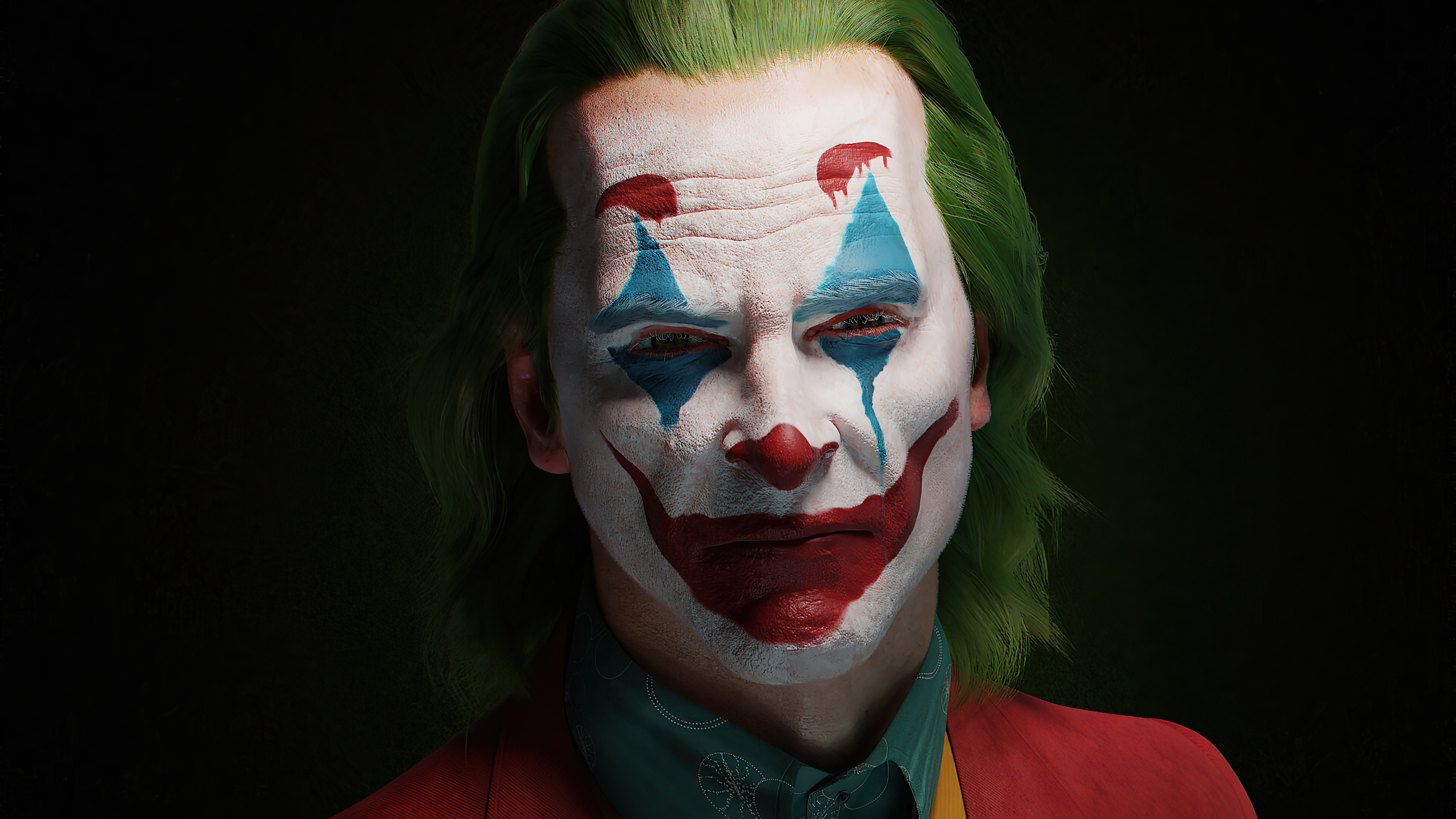 Joker artwork 4K HD Wallpaper