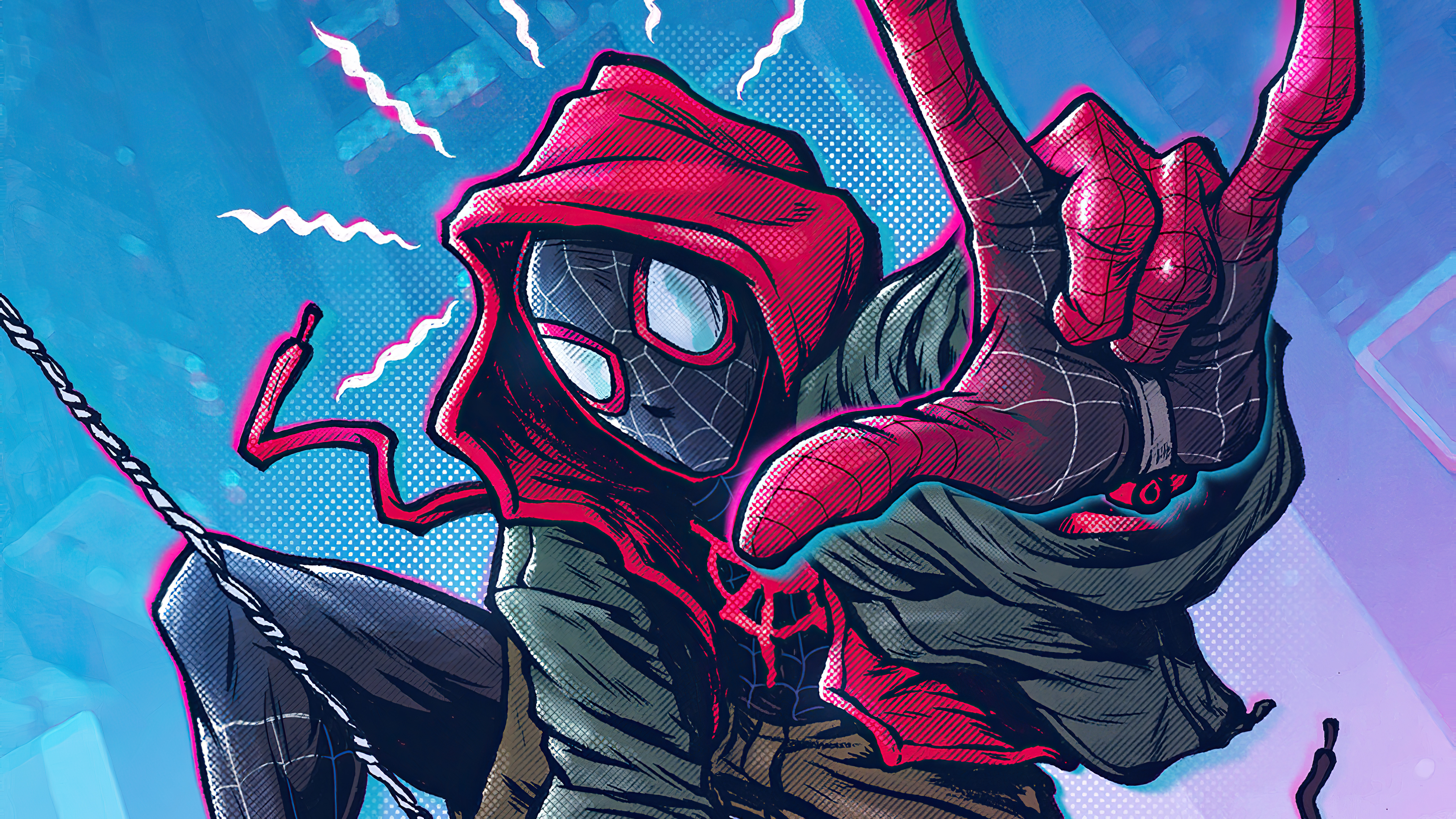 Spider-Man from Marvel Comics artwork HD Wallpaper