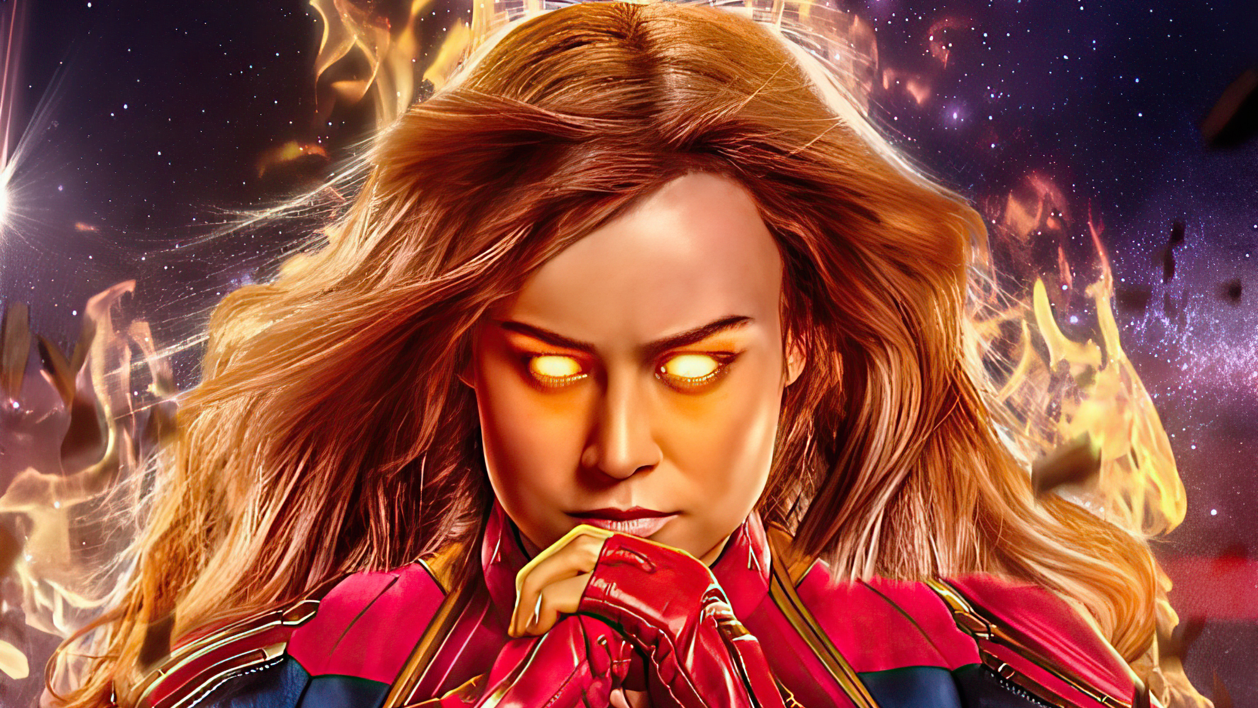Captain Marvel from Marvel Comics HD Wallpaper