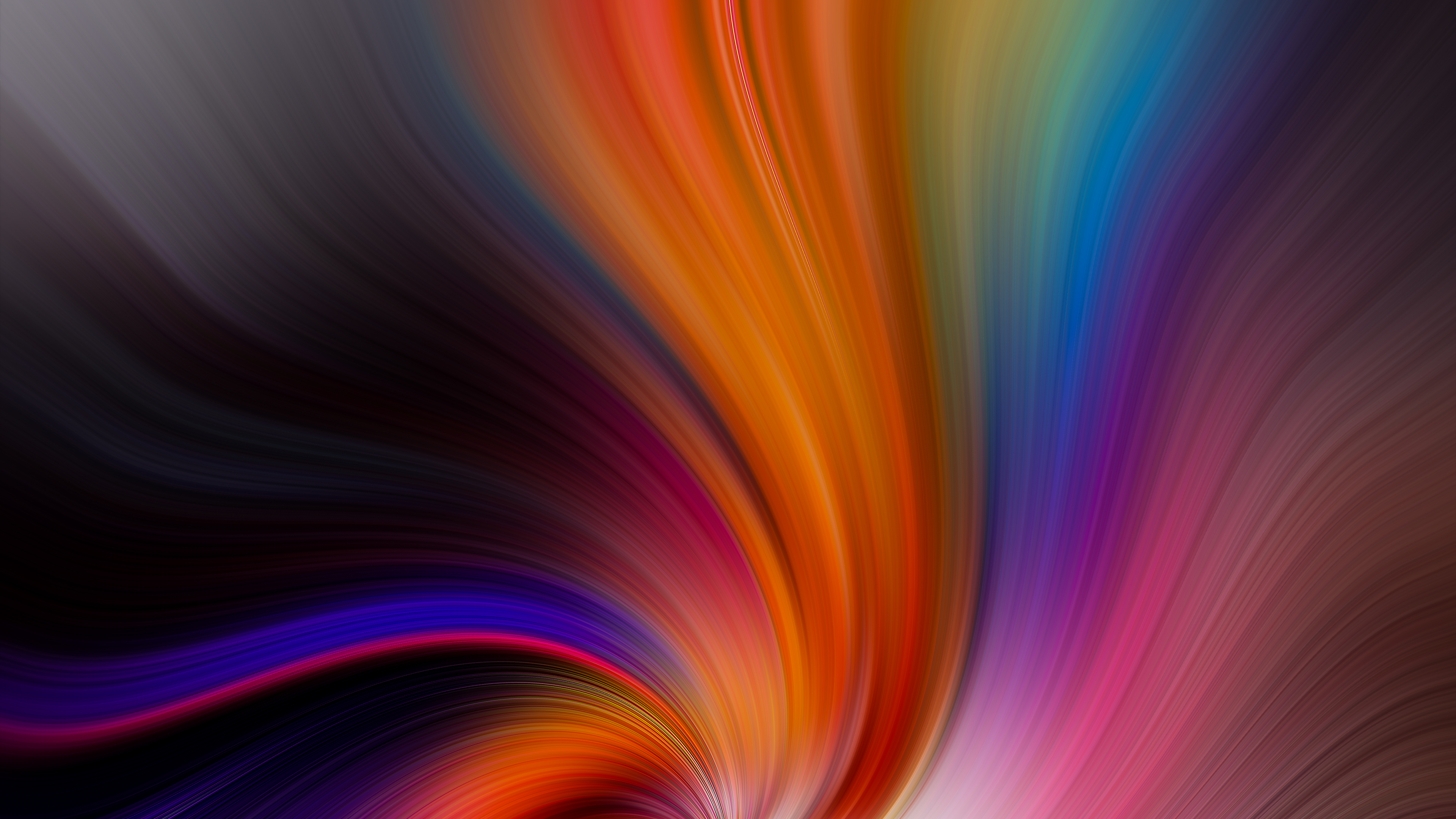 Abstract colorful digital art 4K HD Wallpaper