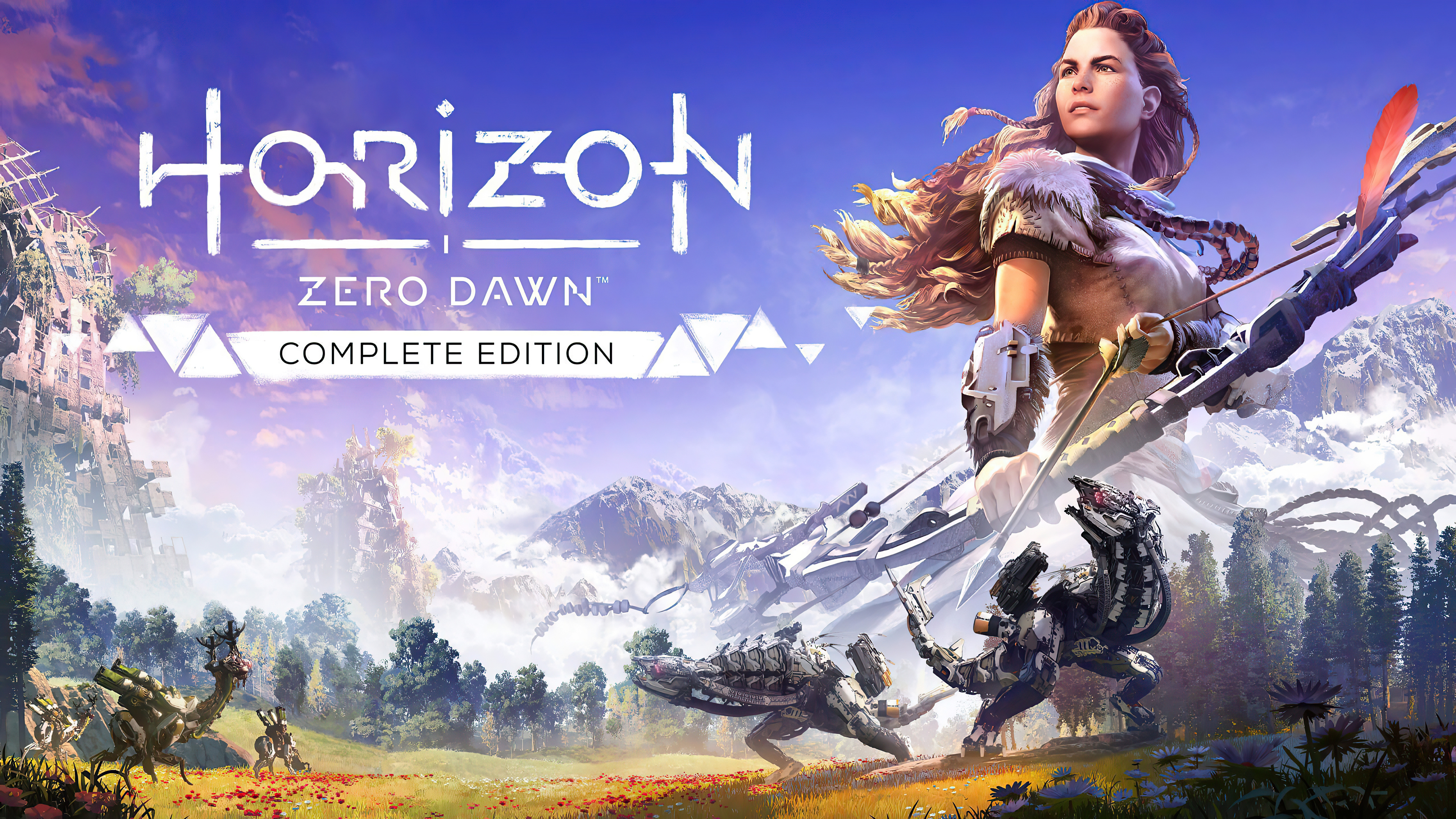 Horizon Zero Dawn Complete Edition game cover HD Wallpaper