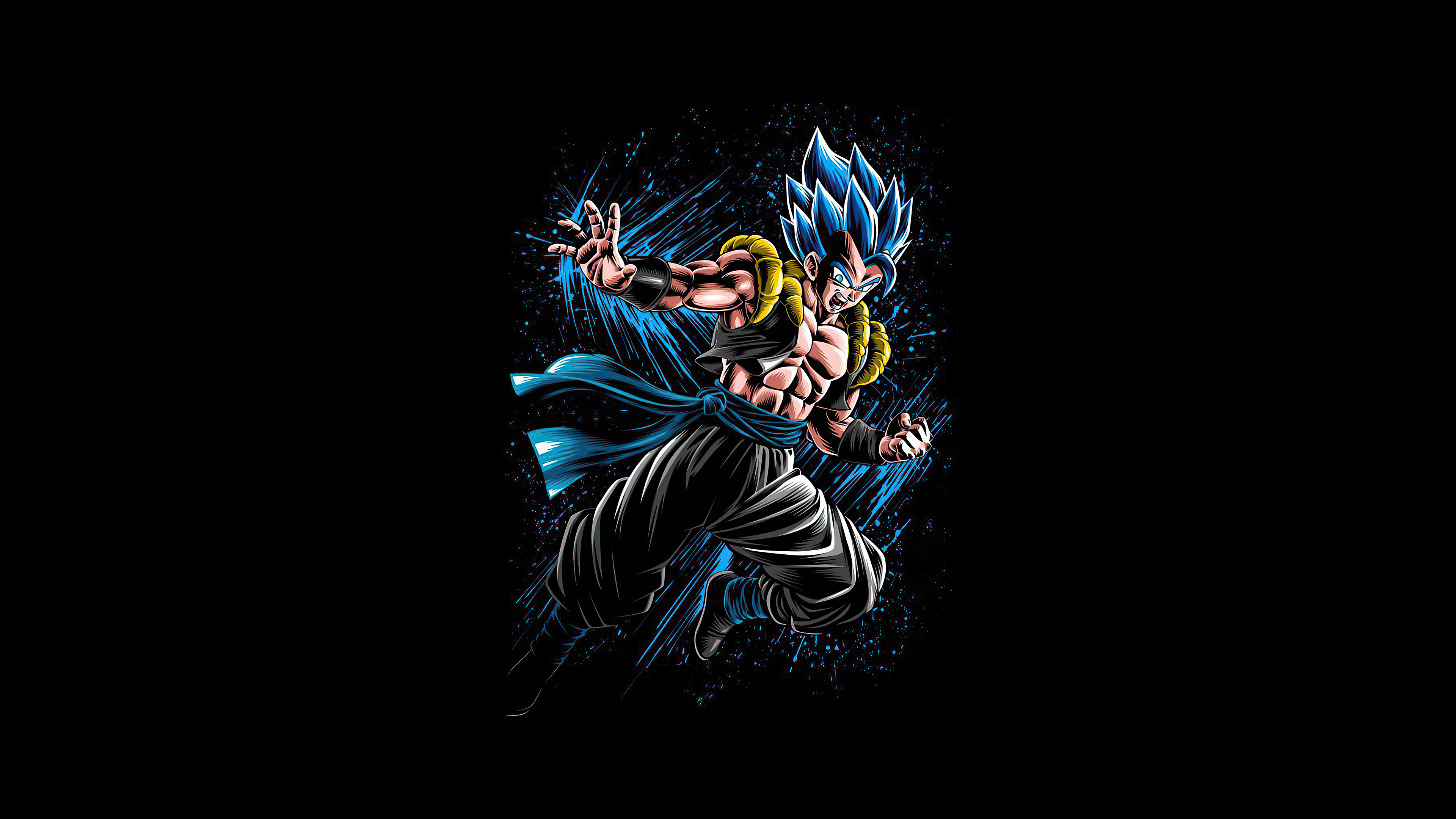 Gogeta from Dragon Ball Z 4K HD Wallpaper