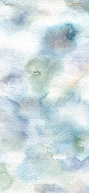 Abstract watercolor wash drawing