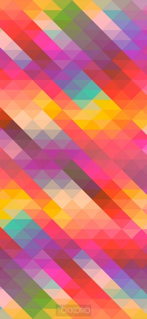 Abstract geometric multicolor pattern wallpaper