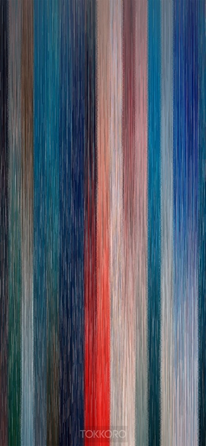 Vertical stripes of various colors