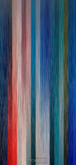 Vertical stripes of various colors