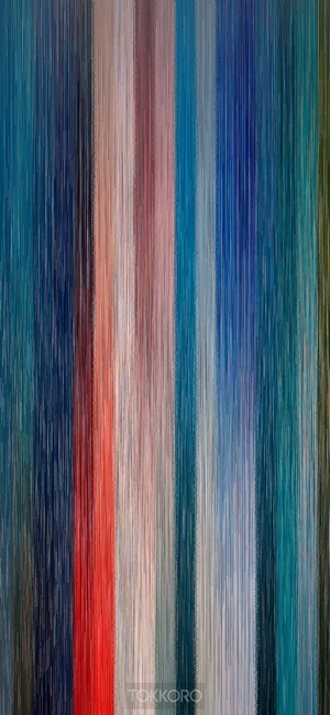Abstract vertical stripes in various colors